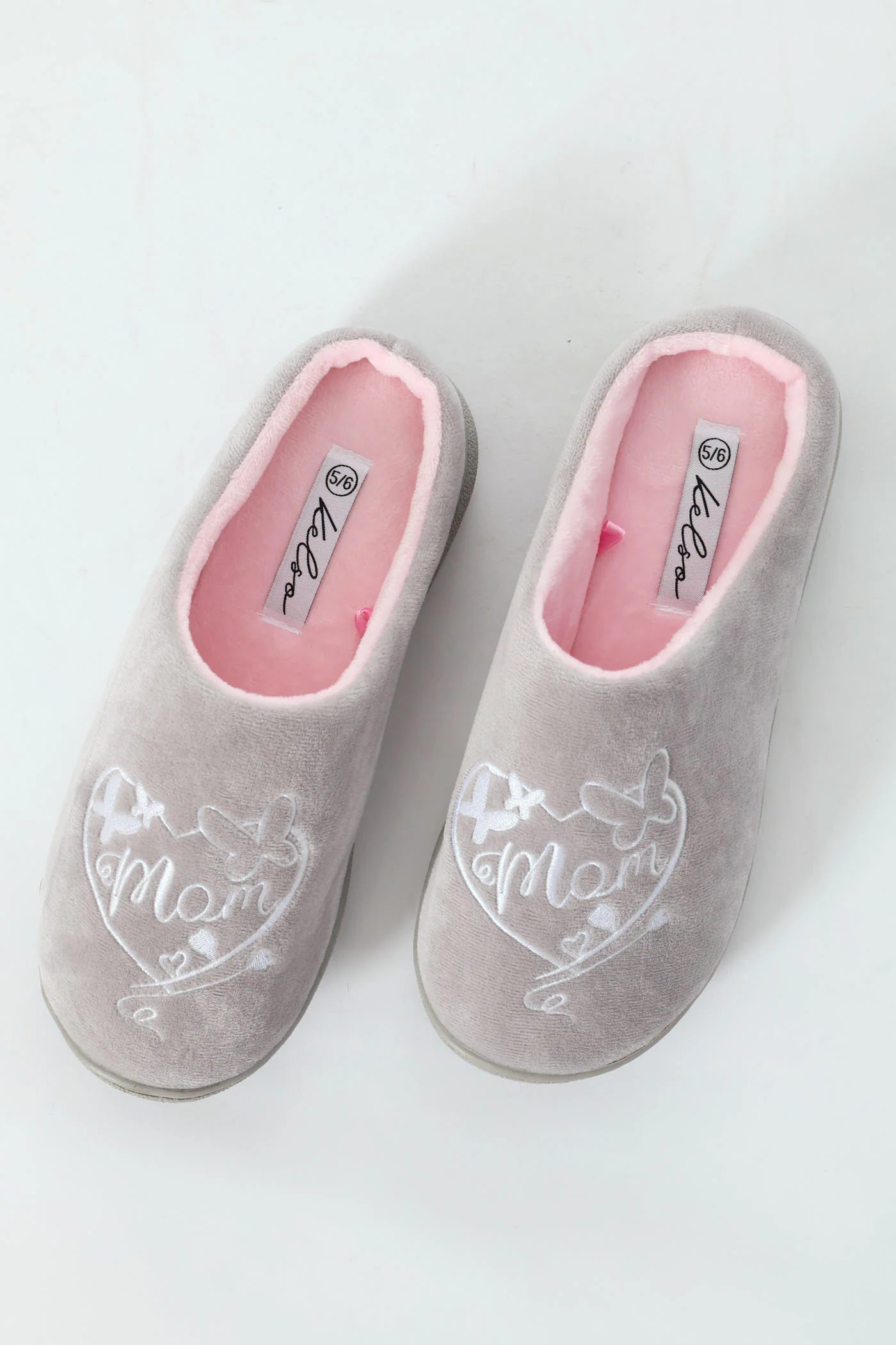Classic Mule Slipper - Light Grey - Image 3