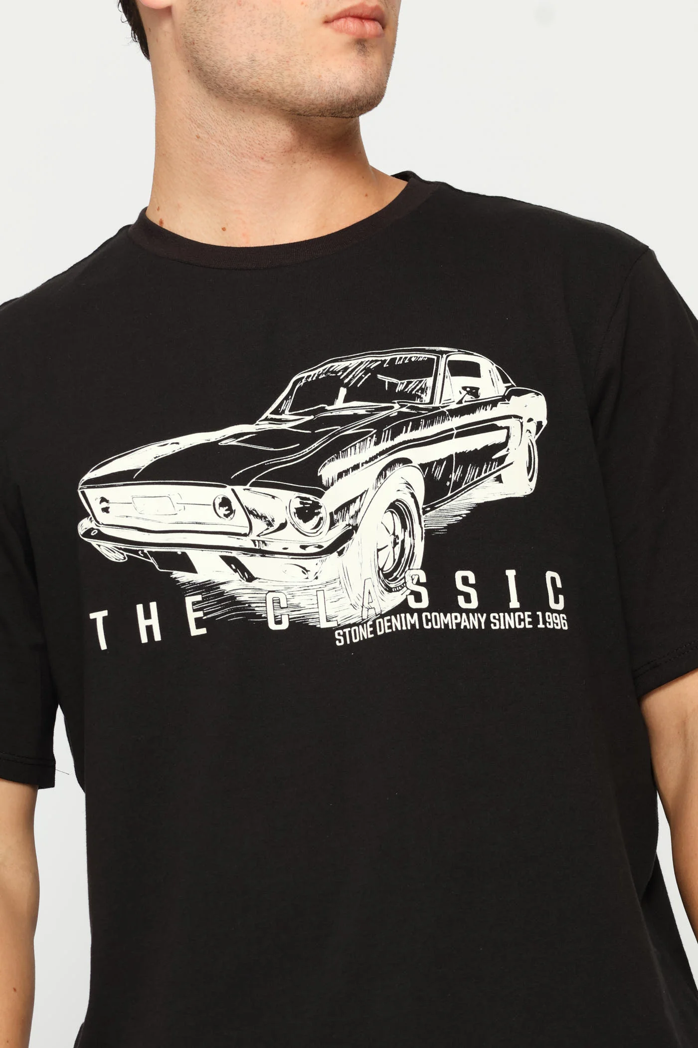 Classic Mustang Tee - Black - Image 2