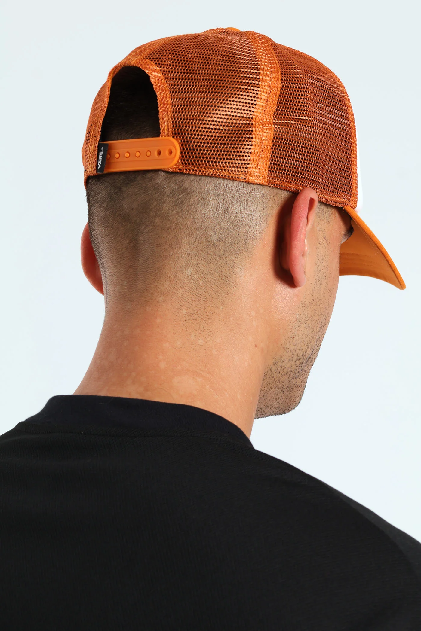 Classic Patch Curved Bill Trucker Cap - Ginger - Image 3