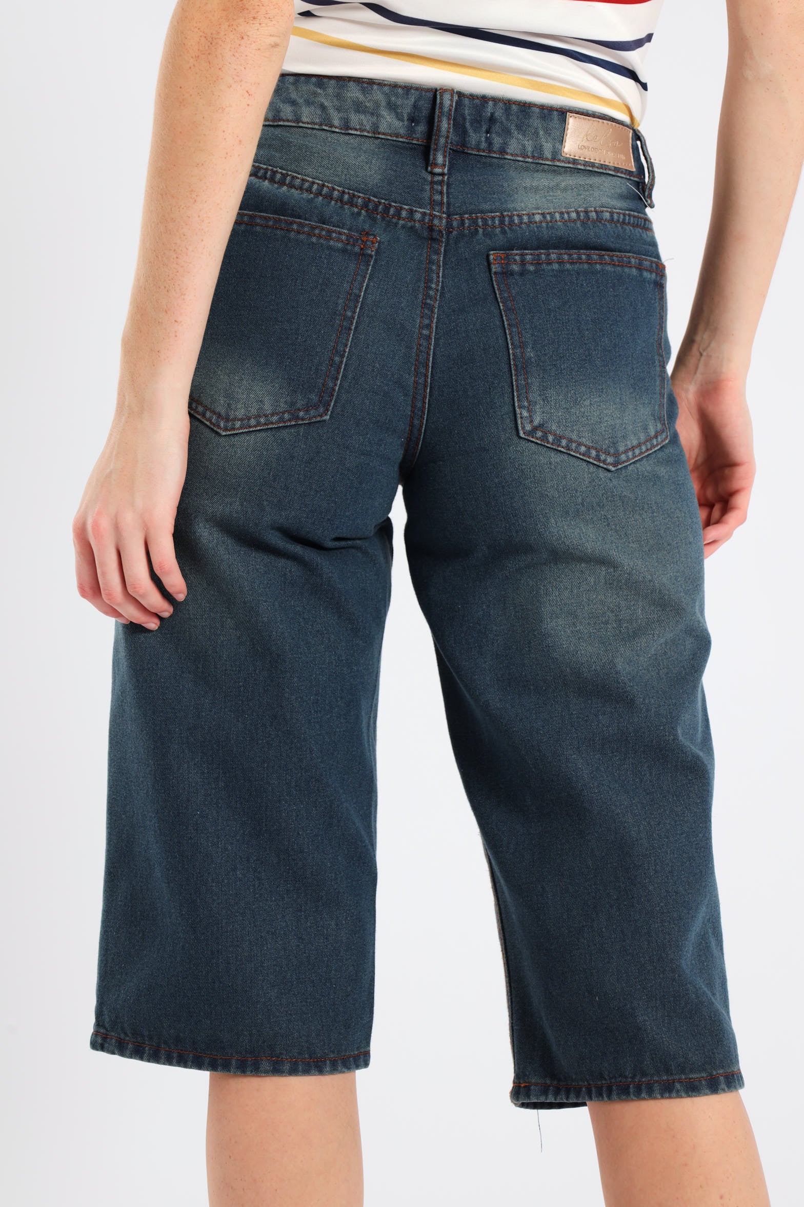 Classic Rigid Jort - Dark Tea Stain - Image 2