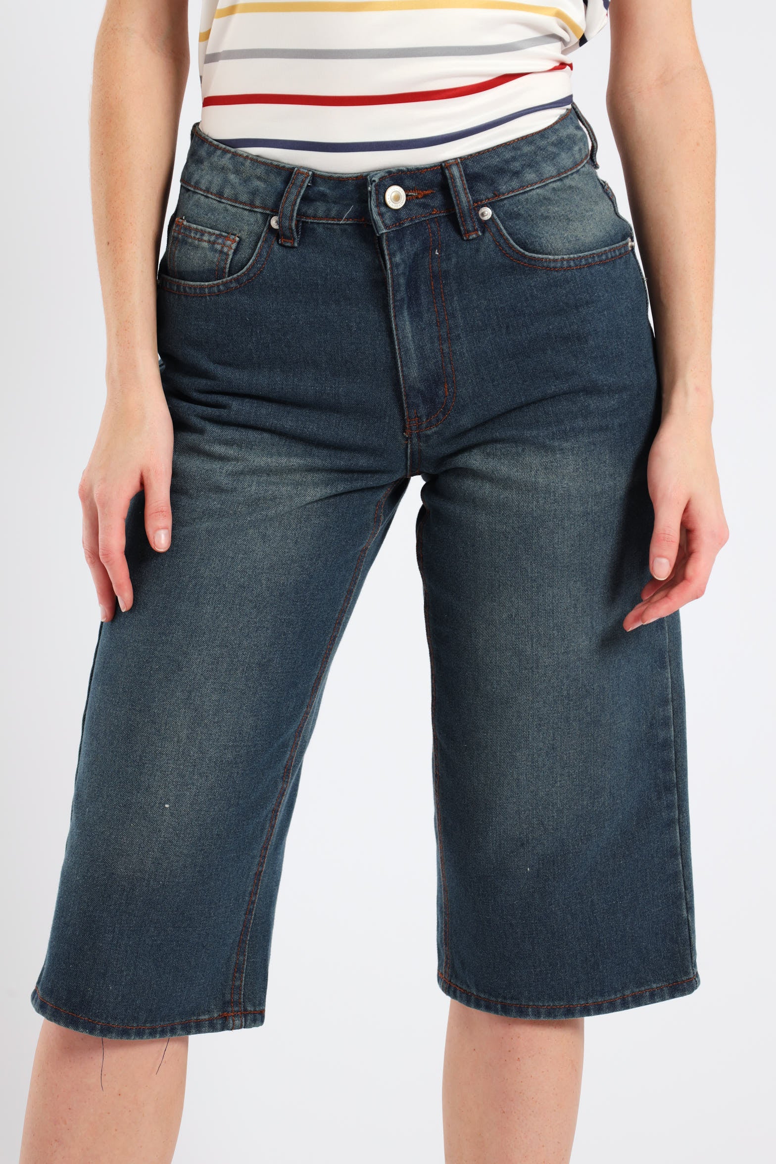 Classic Rigid Jort - Dark Tea Stain - Image 3