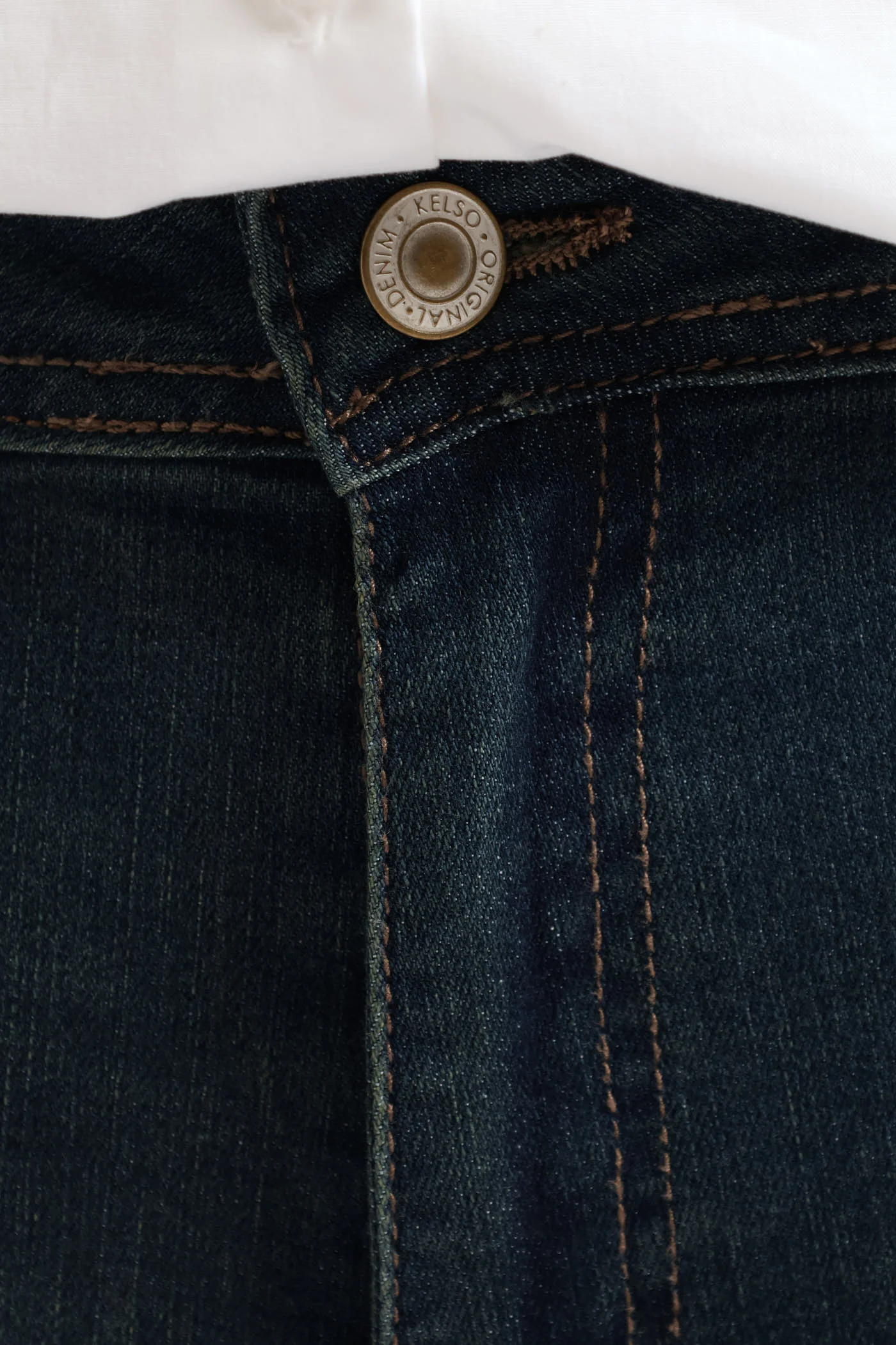 Classic Roll Hem Bermuda Supersoft Denim Short - Tea Stain - Image 6