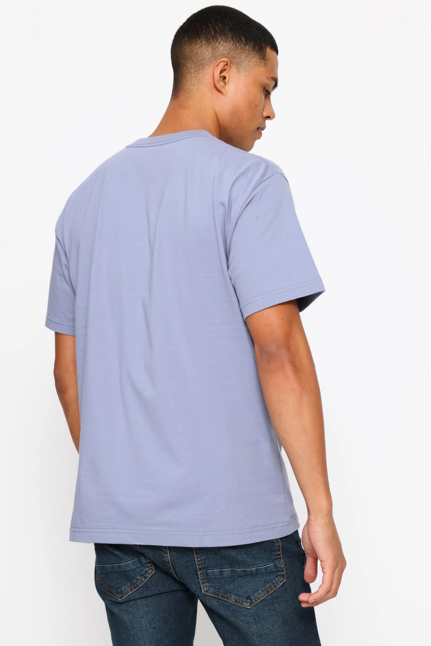Classic Short Sleeve Tee - Lilac - Image 4