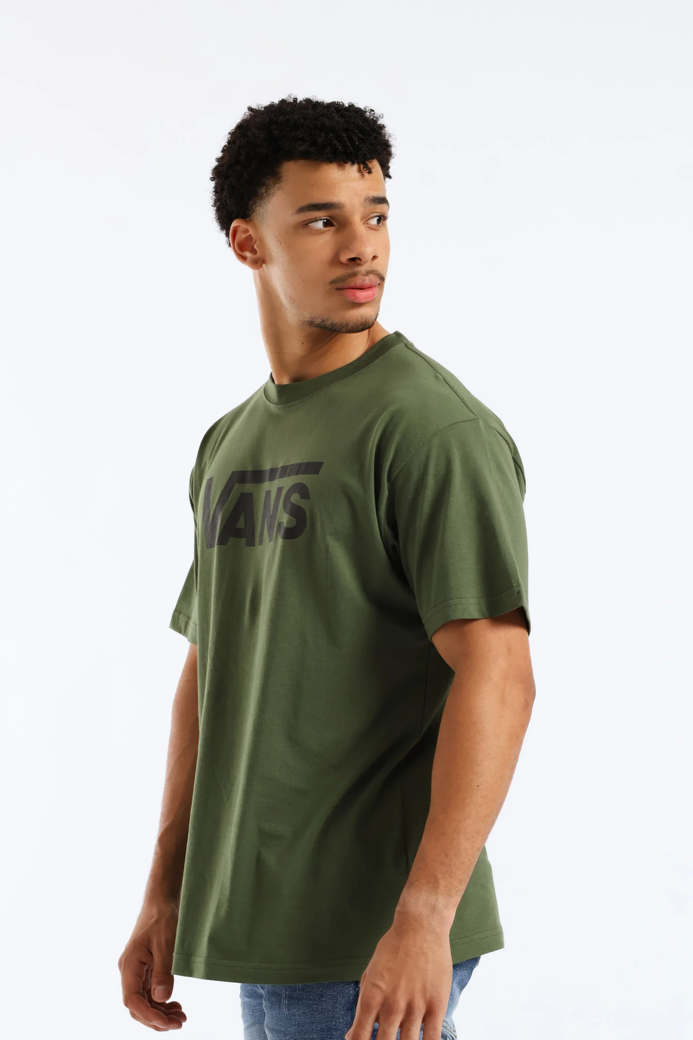 Classic Tee - Olive - Image 3