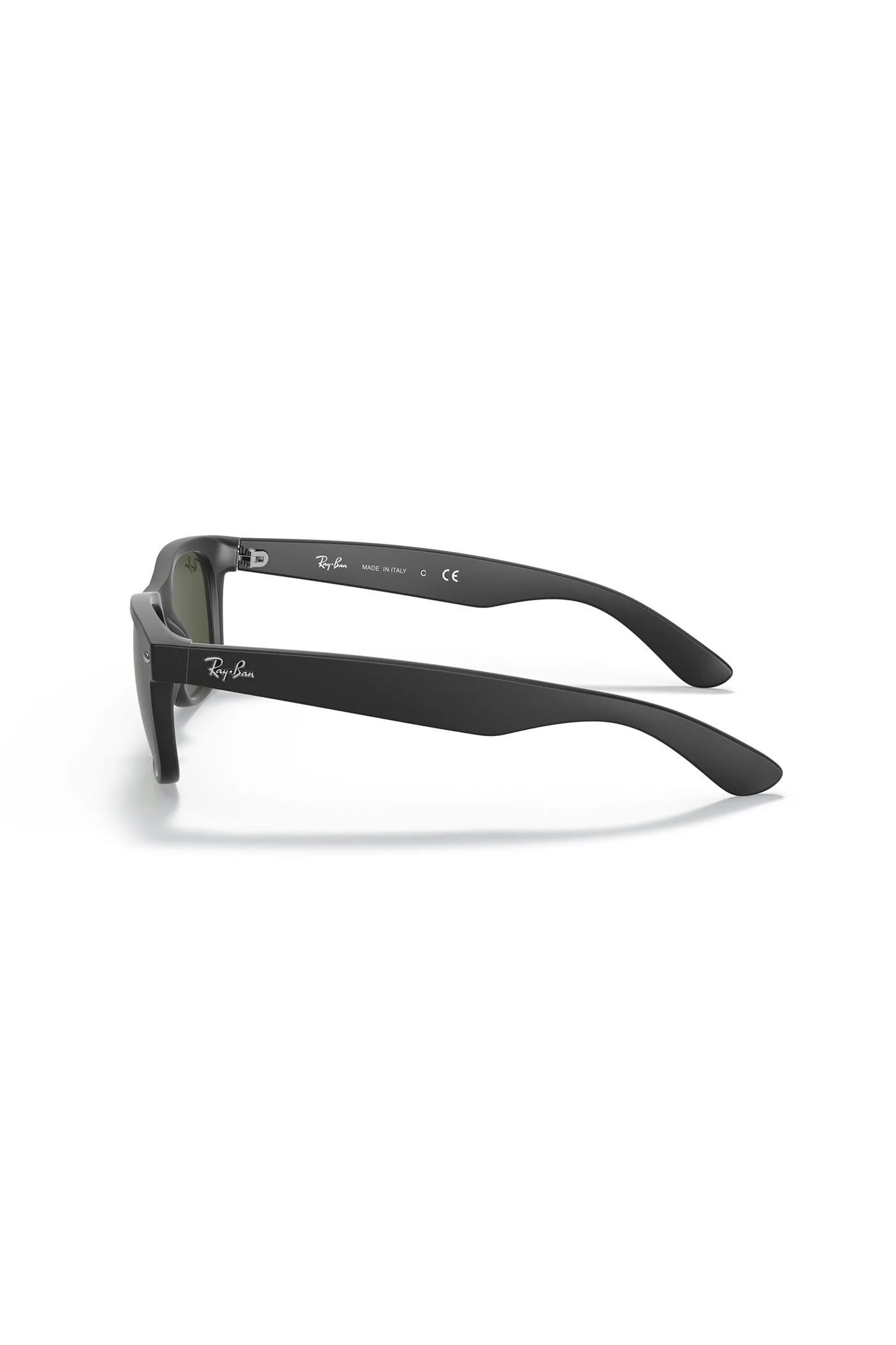 Classic Wayfarer Sunglasses - Green/Black - Image 2