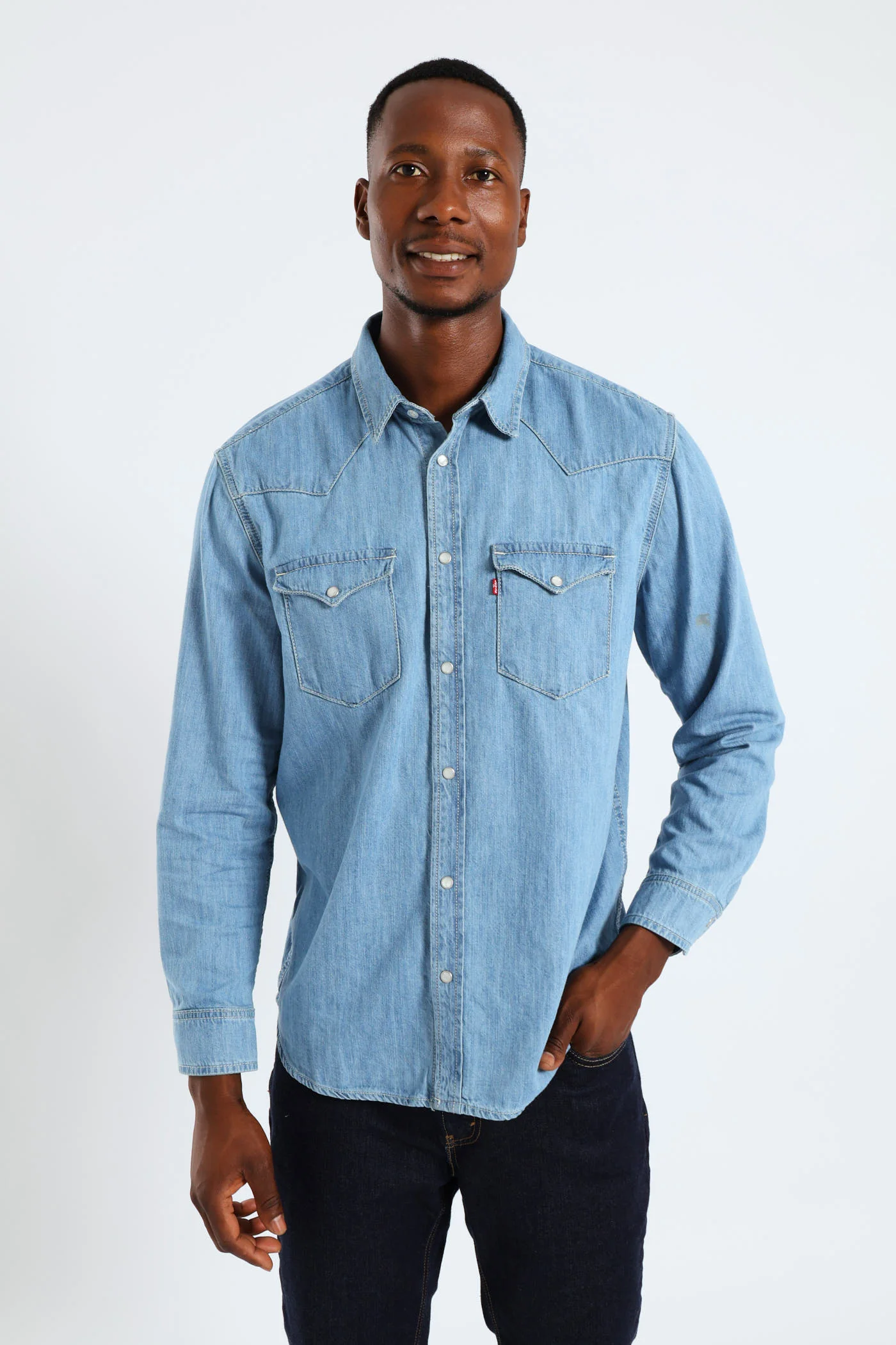 Classic Western Franklin Shirt - Stonewash - Image 2