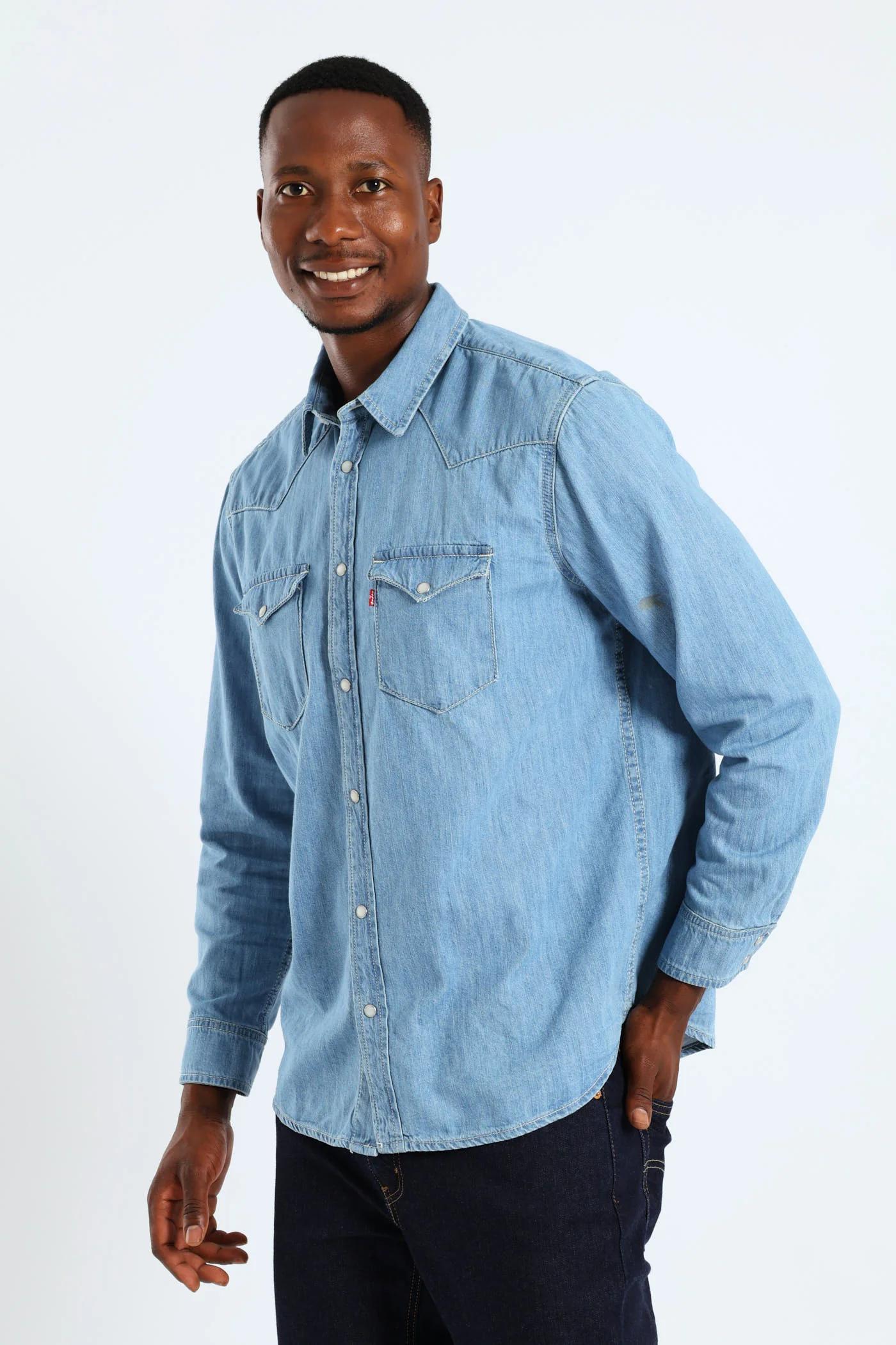 Classic Western Franklin Shirt - Stonewash - Image 3