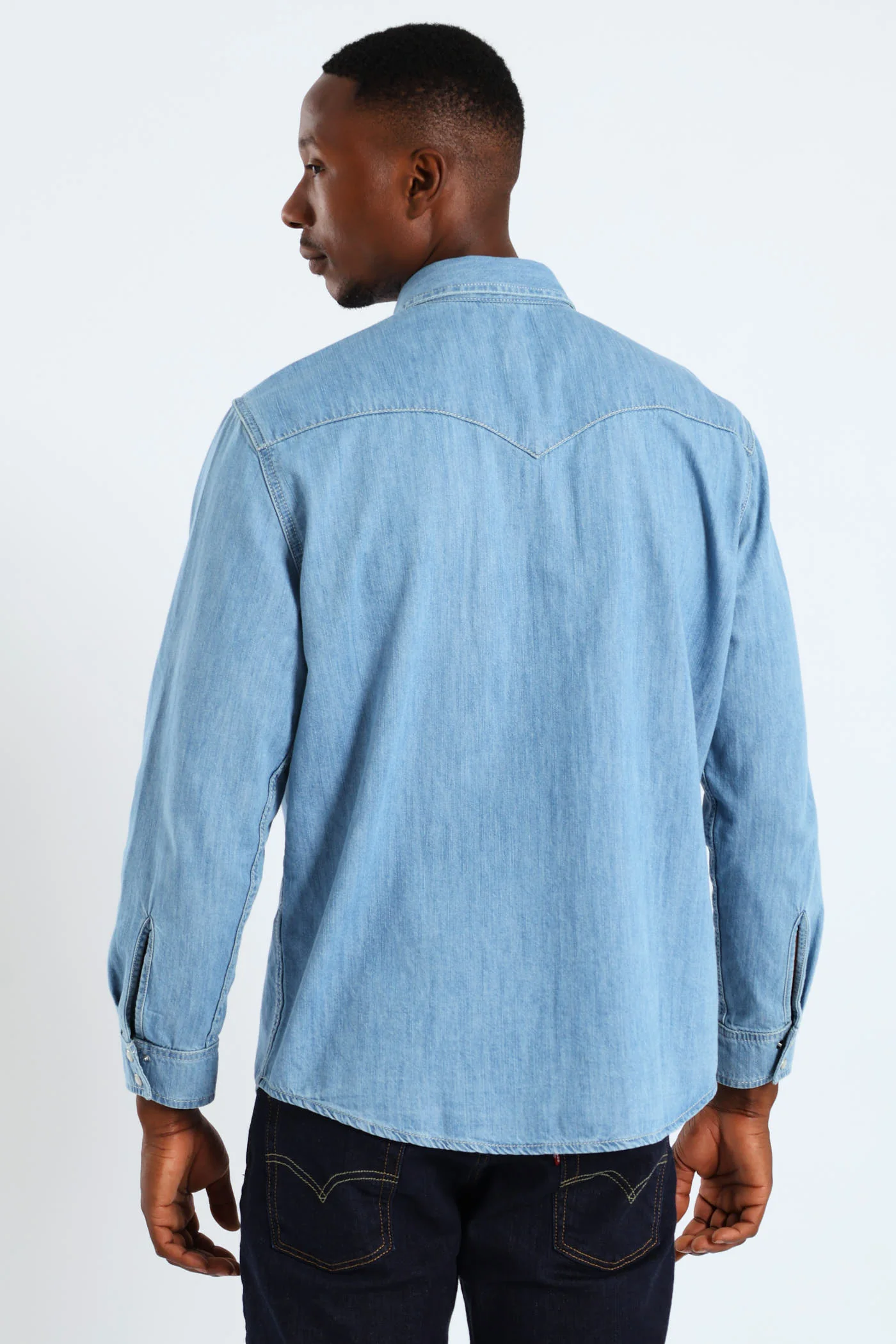 Classic Western Franklin Shirt - Stonewash - Image 4