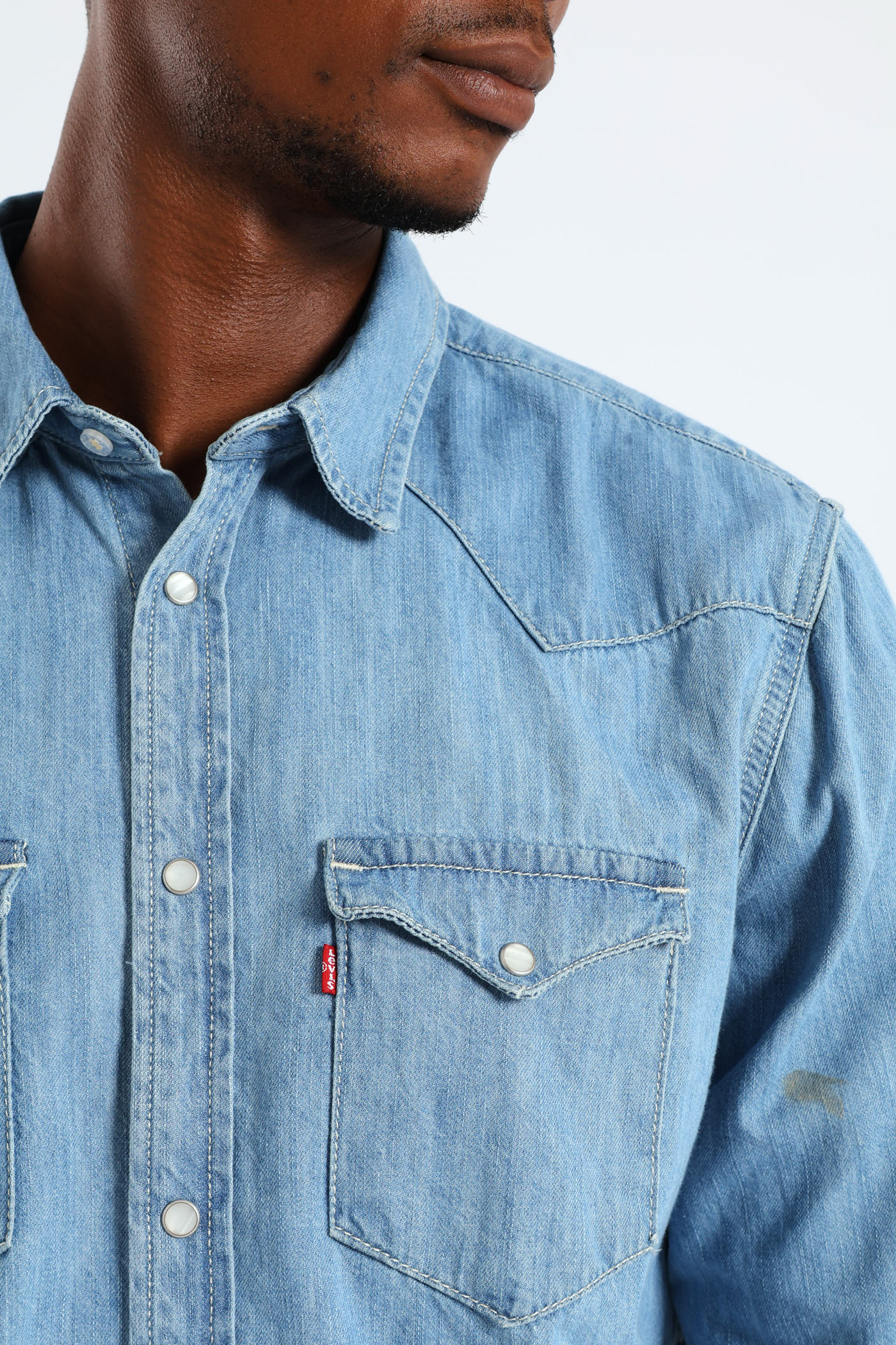 Classic Western Franklin Shirt - Stonewash - Image 5