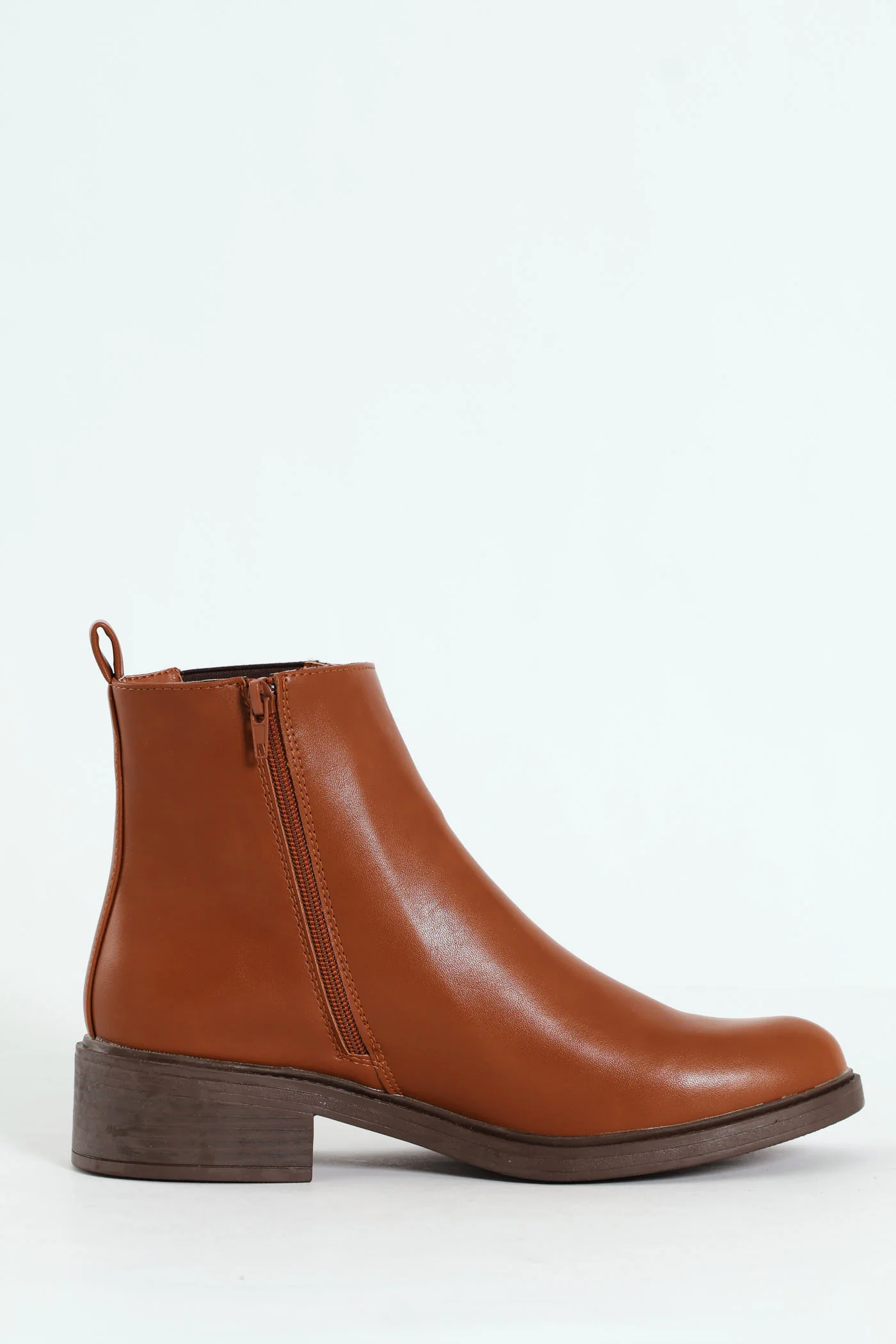 Classy Monotone Chelsea Boot - Tan - Image 8