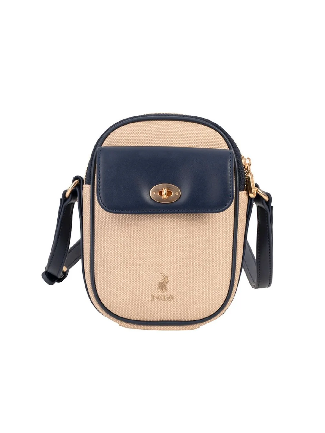 Clifton Phone Bag - Navy - Image 3