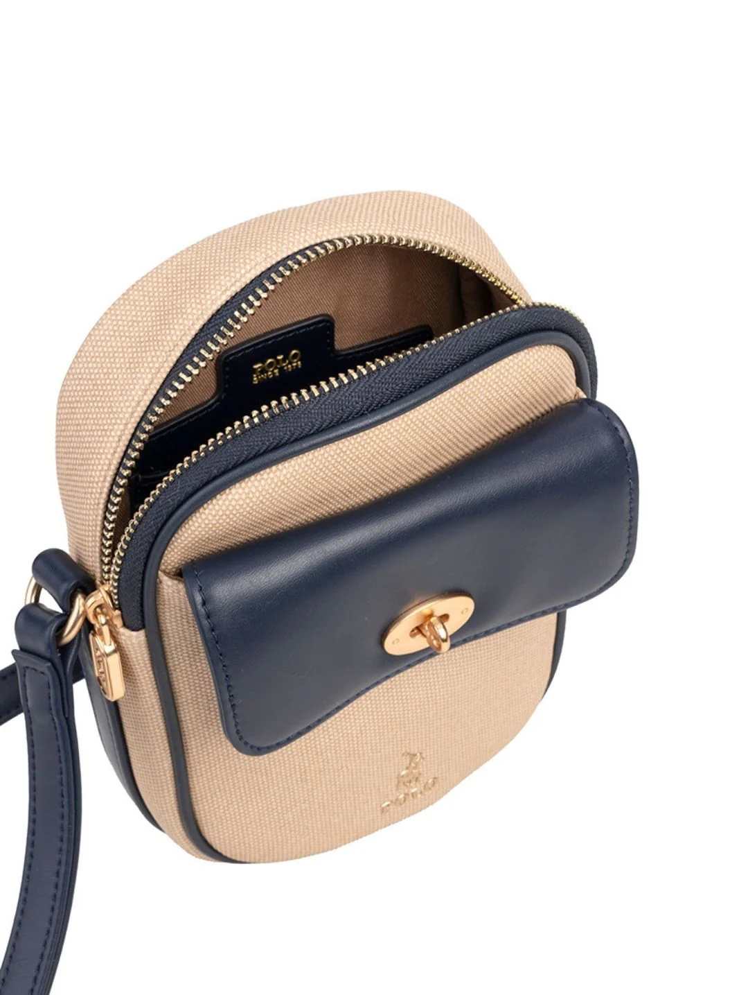 Clifton Phone Bag - Navy - Image 6