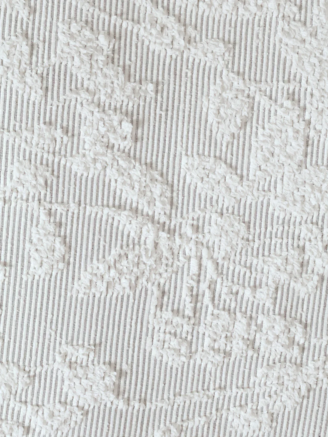 Clipped Botanical Tufted Duvet Cover - Grey - Image 2