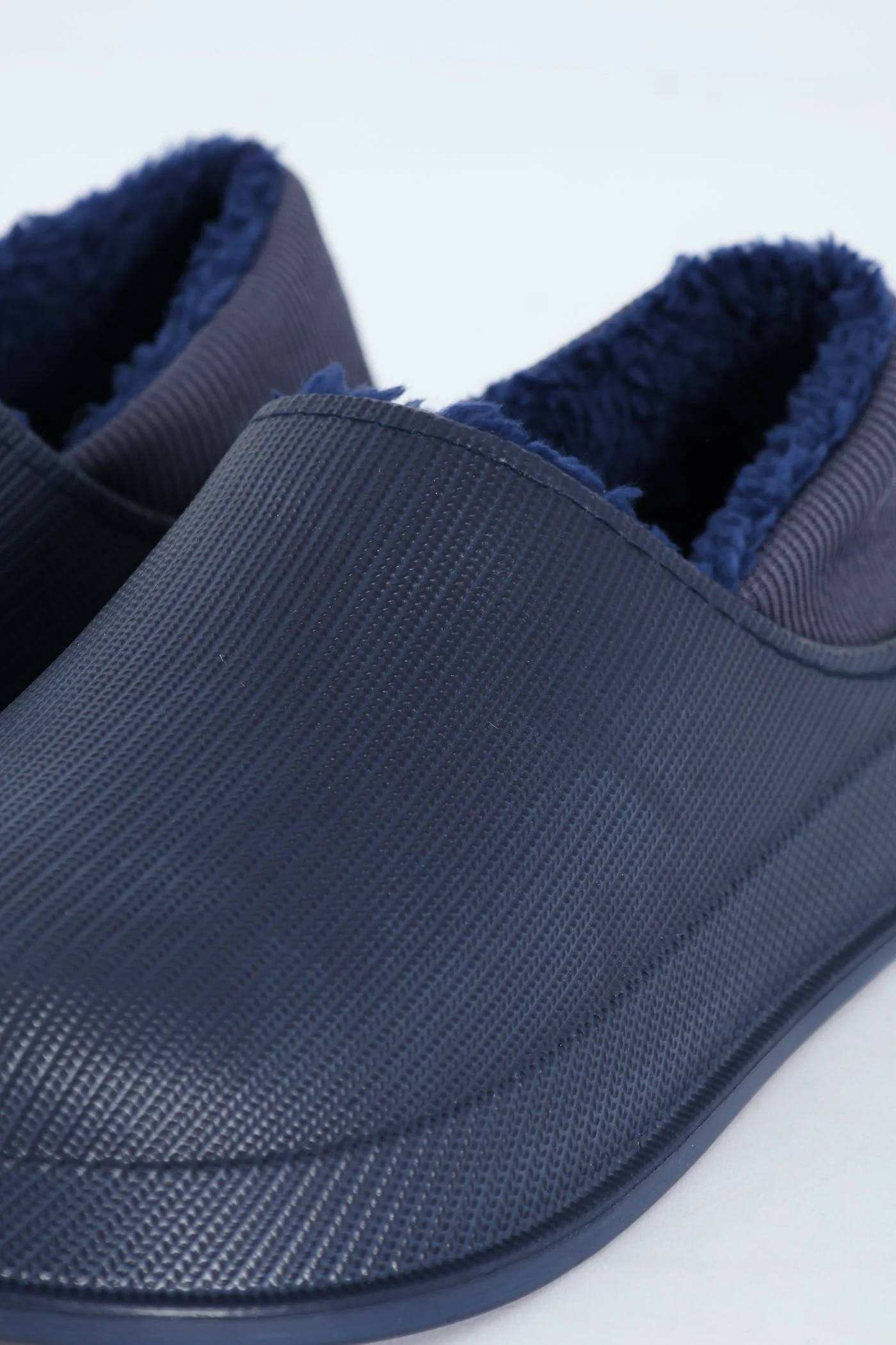 Closed Back Clog Slipper - Navy - Image 2
