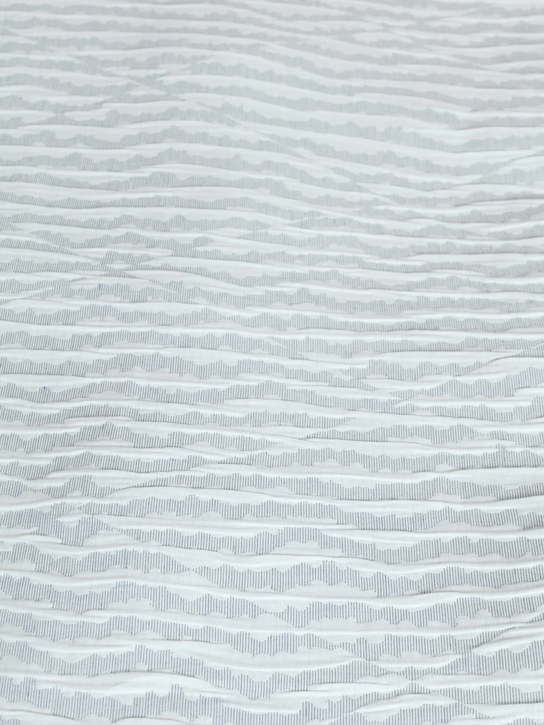 Cloud Jacquard Duvet Cover - Grey - Image 4