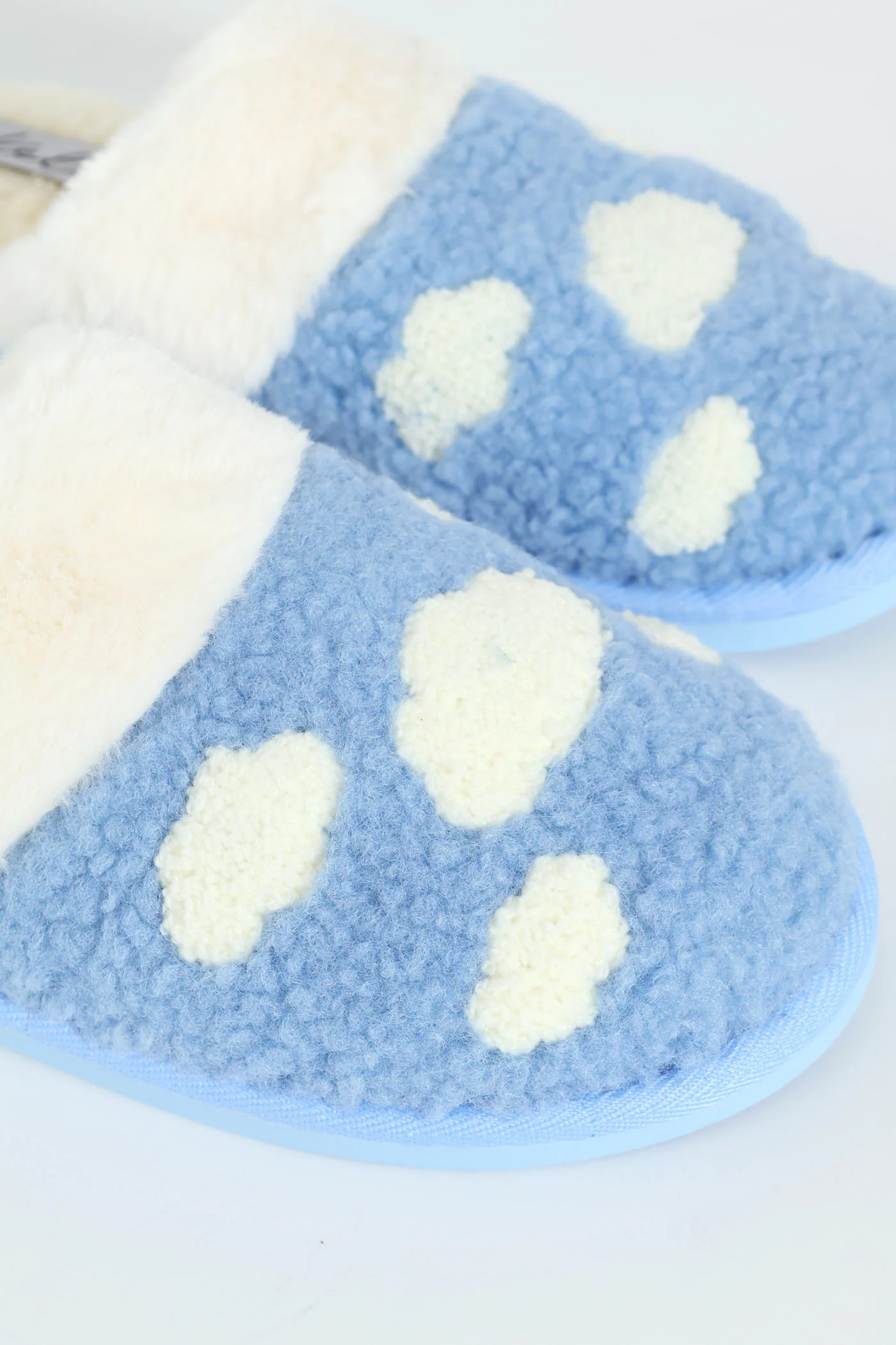 Clouds Closed Toe Slipper - Blue - Image 2