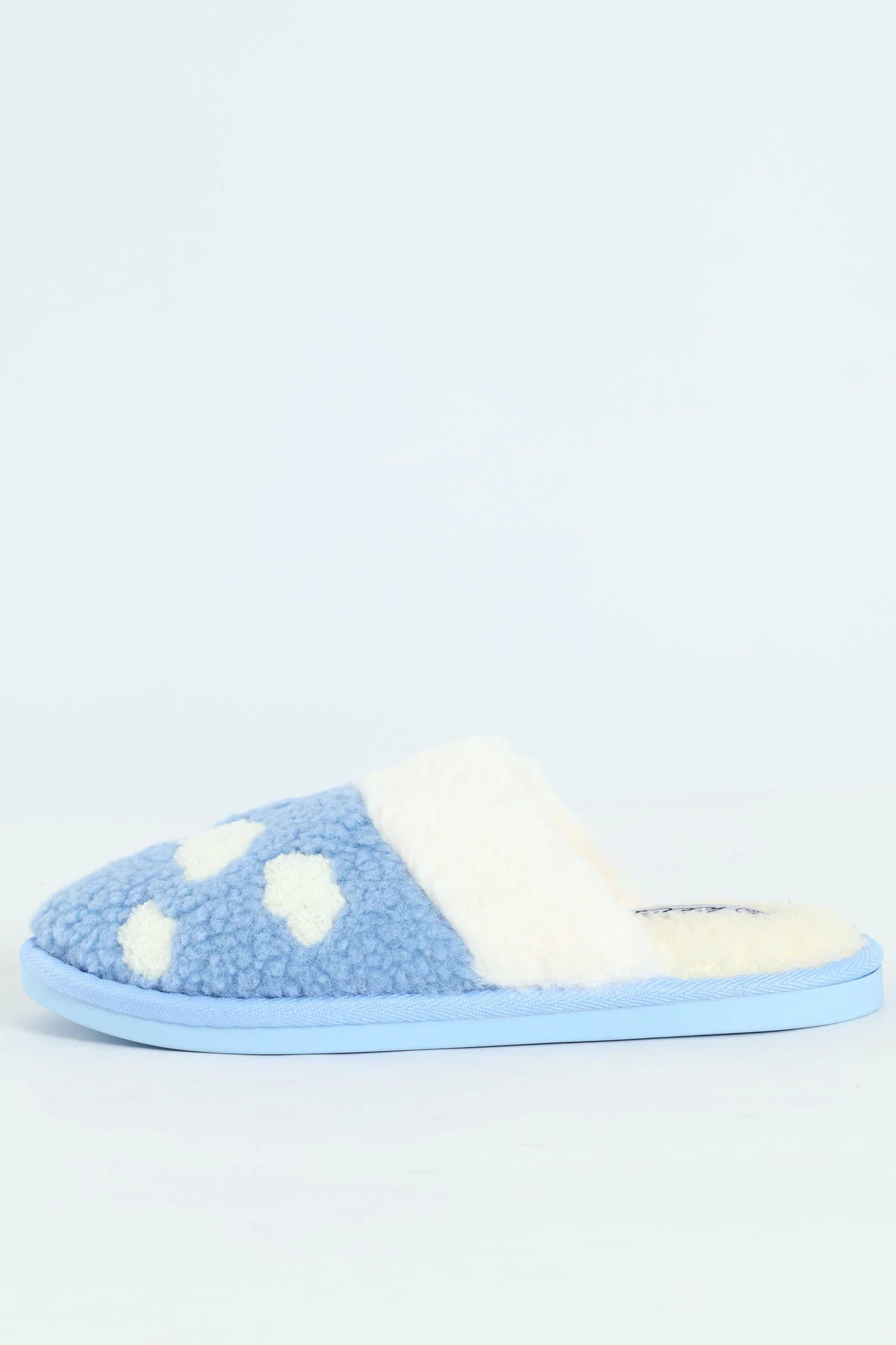 Clouds Closed Toe Slipper - Blue - Image 4