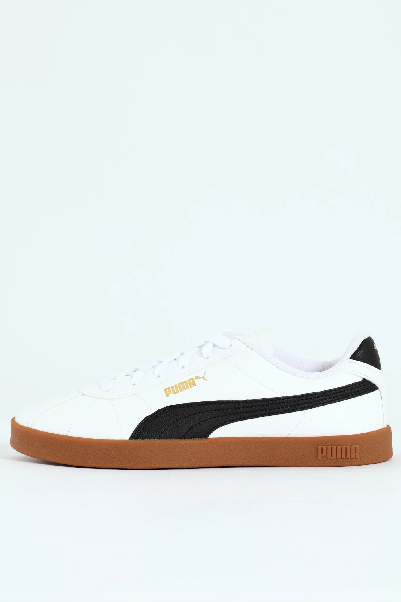 Club II Court Sneaker With Gum Sole - White/Black - Image 4