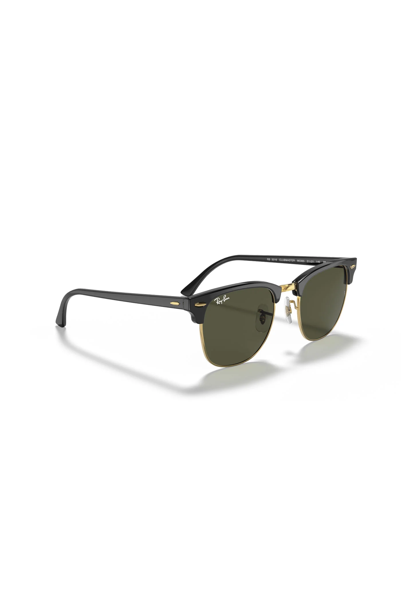 Clubmaster Classic Sunglasses - Black - Image 4