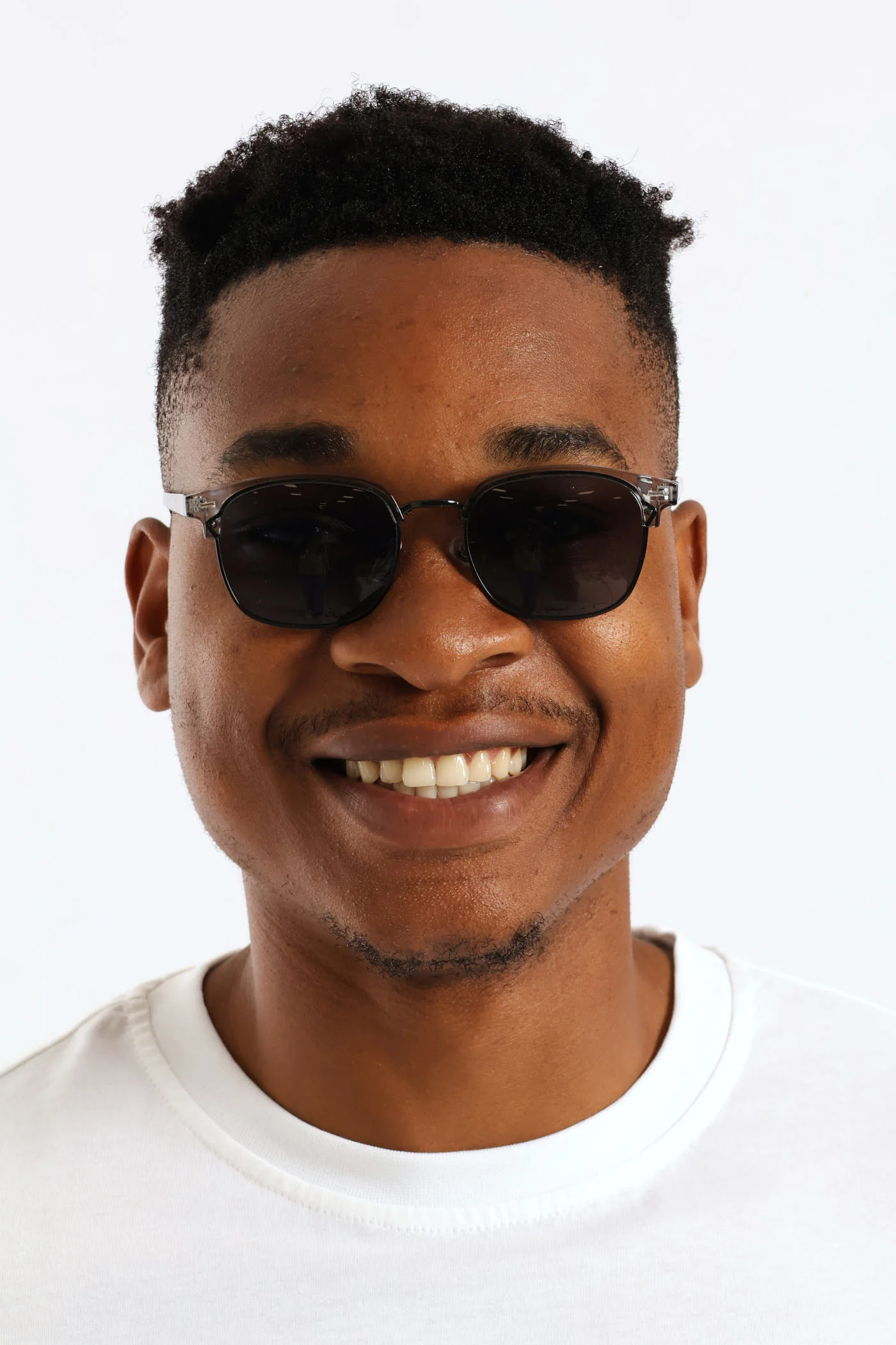 Clubmaster Sunglasses - Charcoal - Image 2