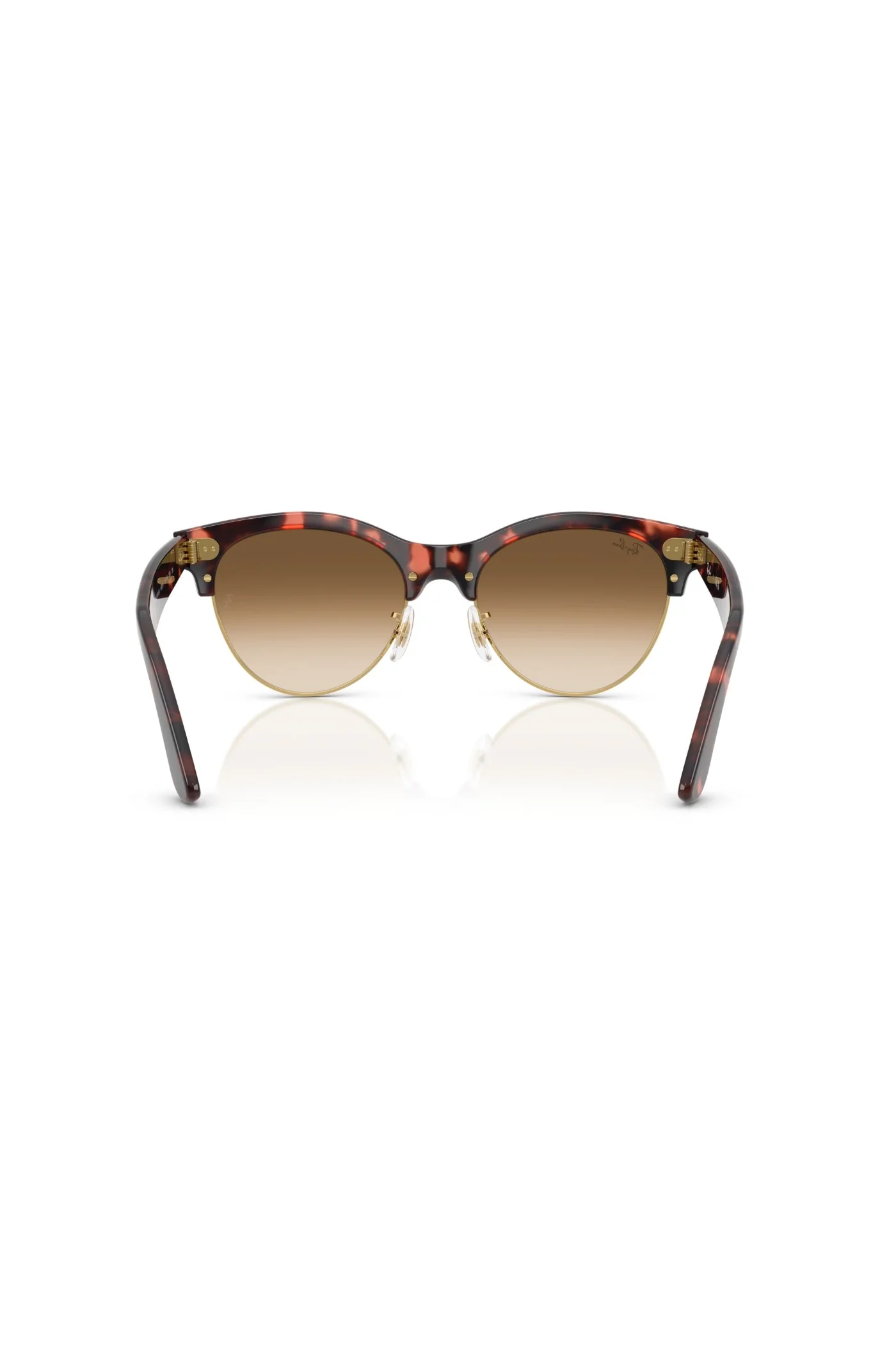 Clubmaster Wayfarer Sunglasses - Brown - Image 4