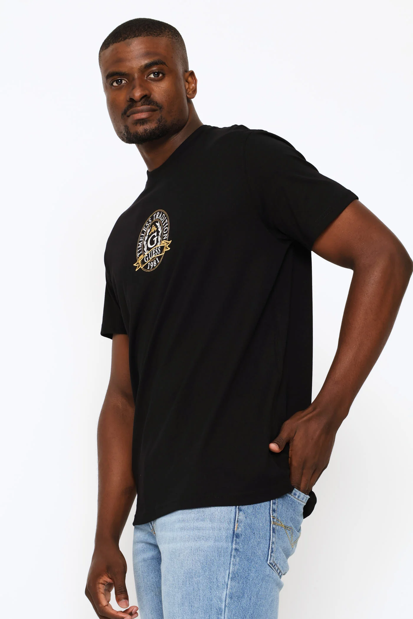 Coat Of Arms Tee - Black - Image 3