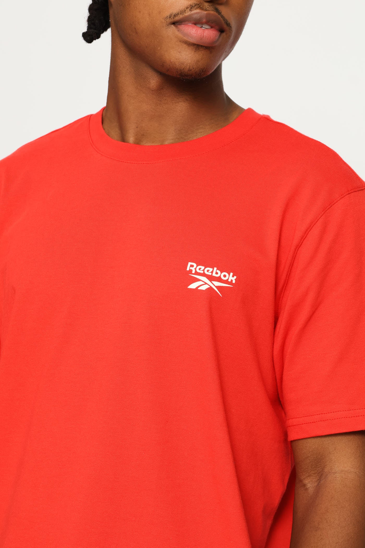 Cody Small Logo Crew Neck Tee - Red - Image 2