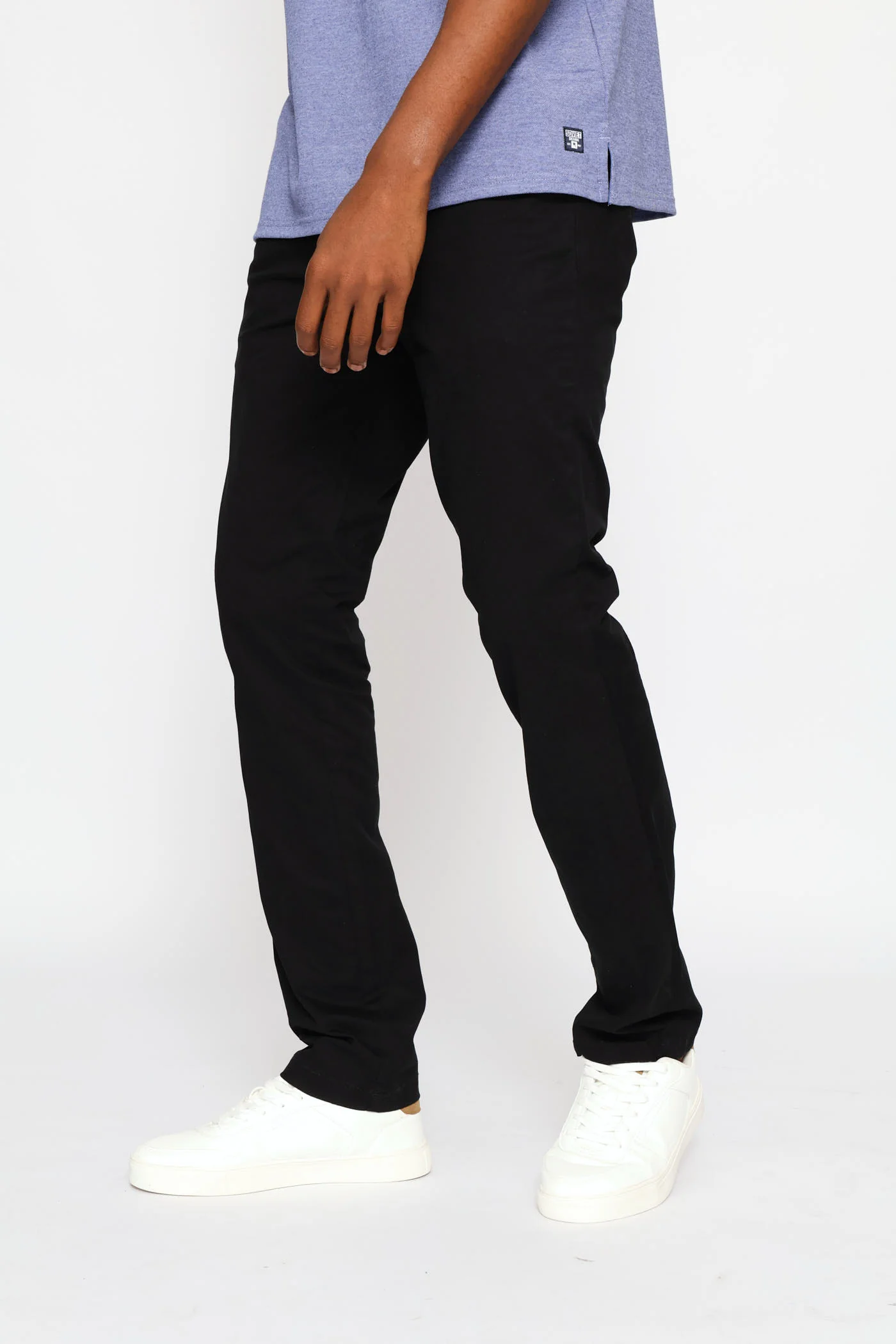 Cole Slim Chino - Black - Image 3