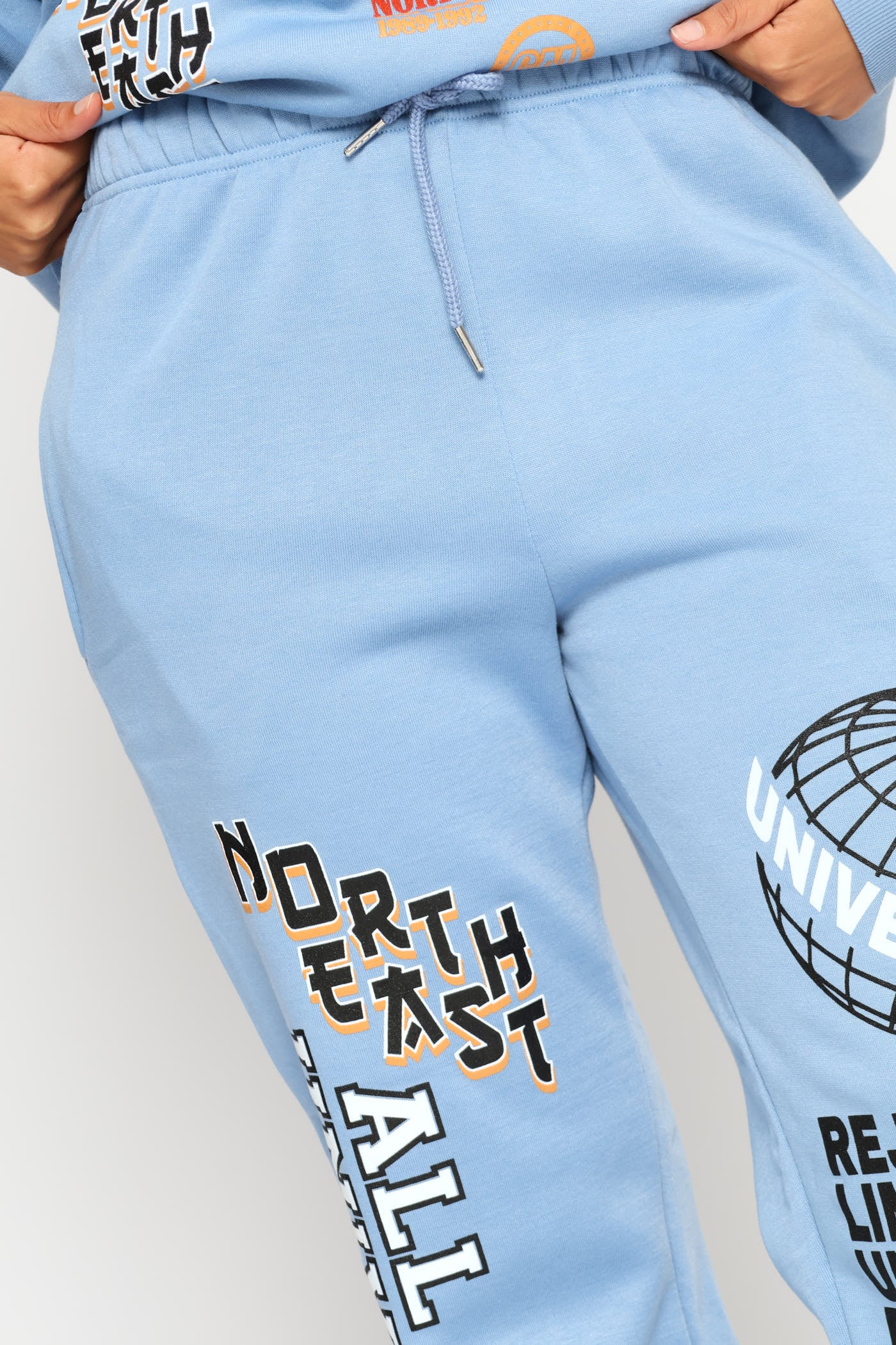 College Jogger - Light Blue - Image 3