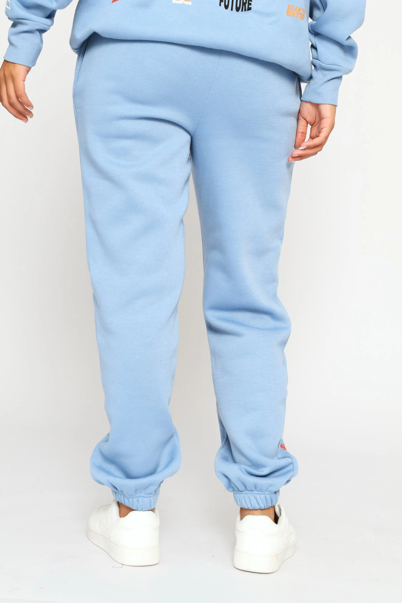 College Jogger - Light Blue - Image 5