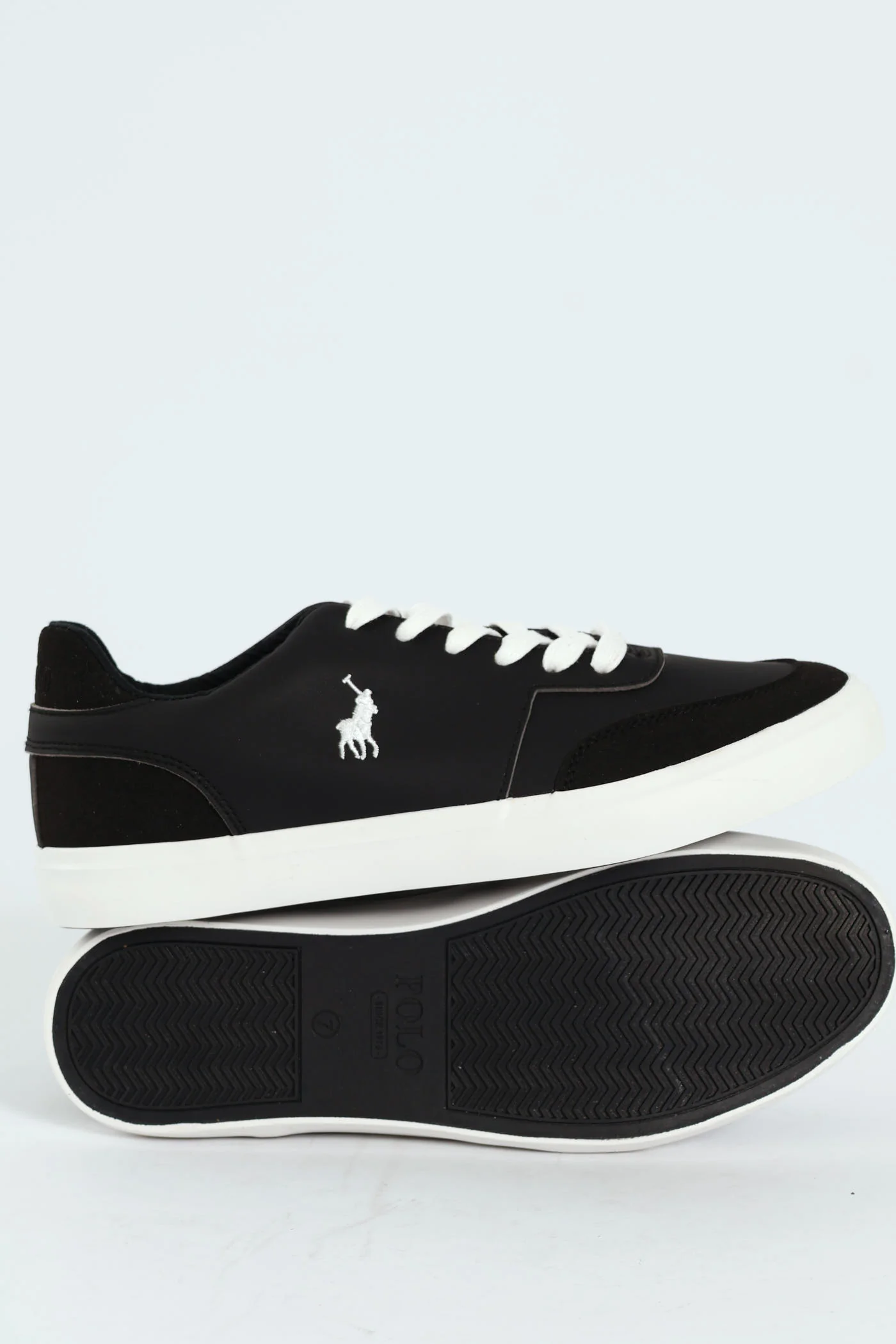 Colour Block Basic Sneaker - Black - Image 7
