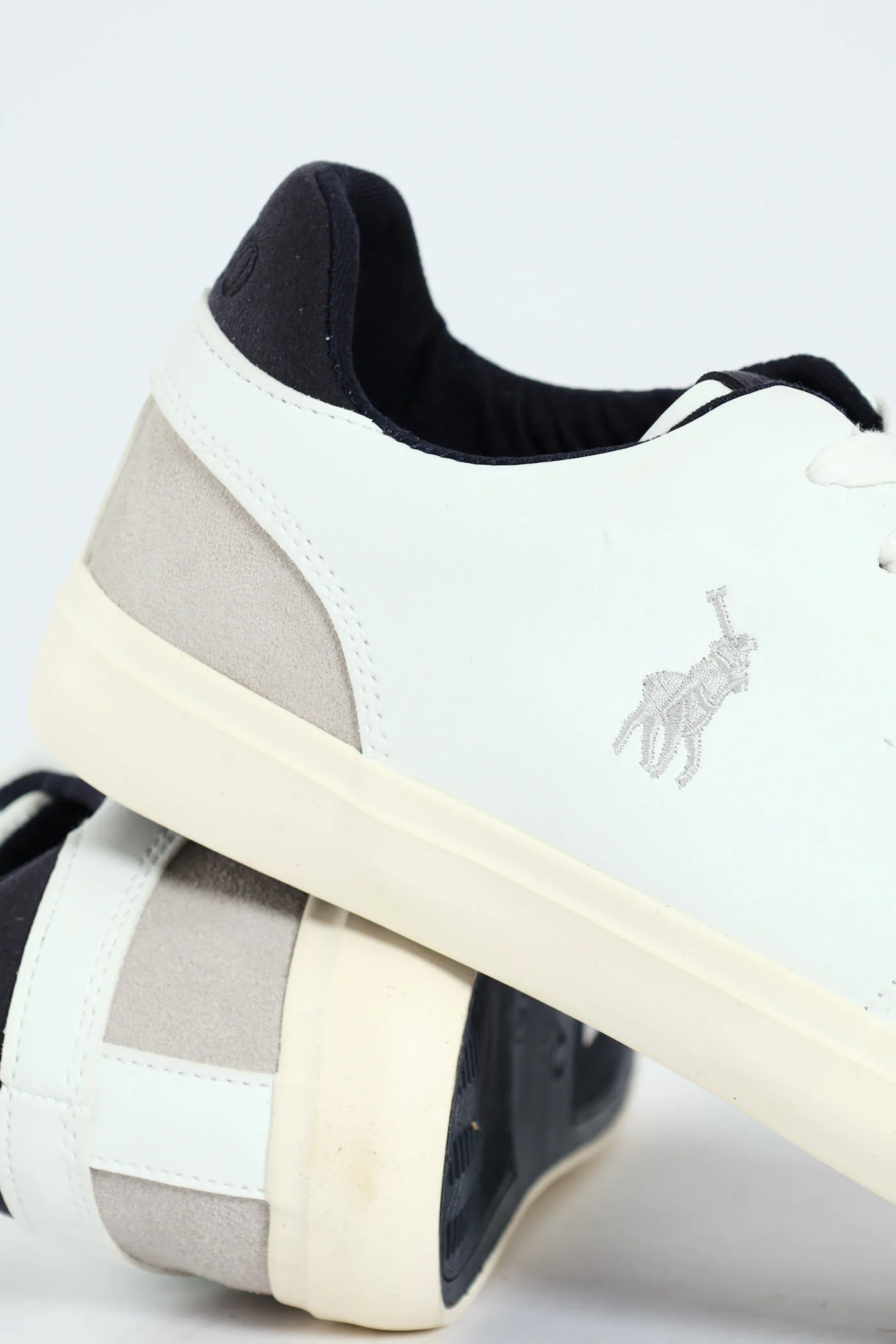 Colour Block Basic Sneaker - White - Image 2