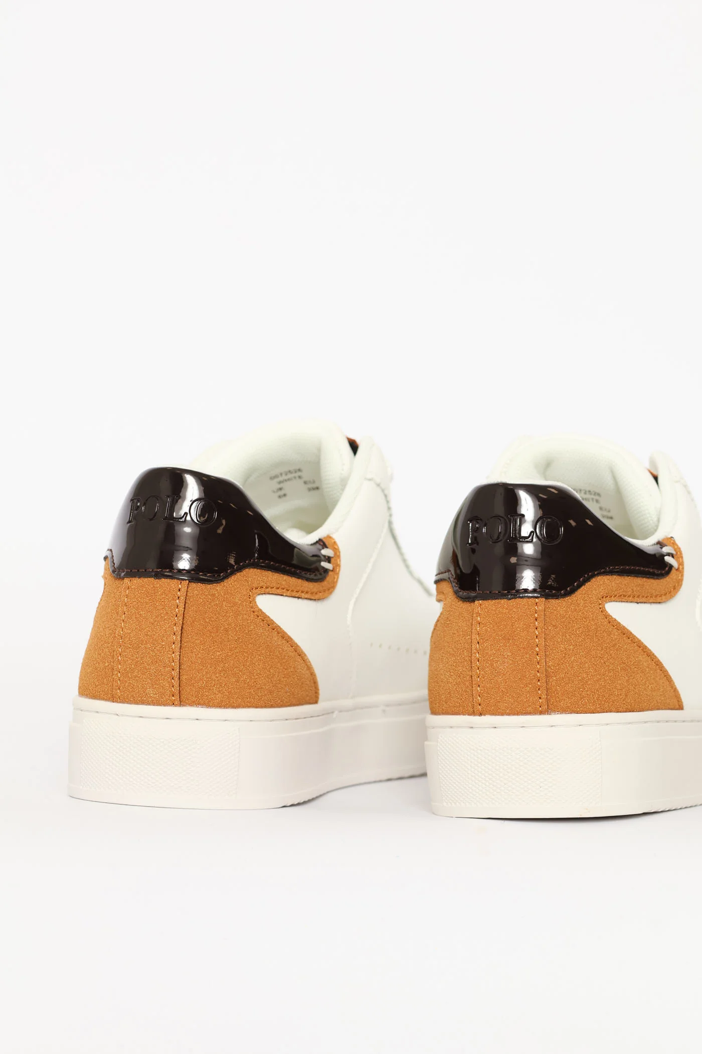 Colour Block Court Sneaker - White - Image 4