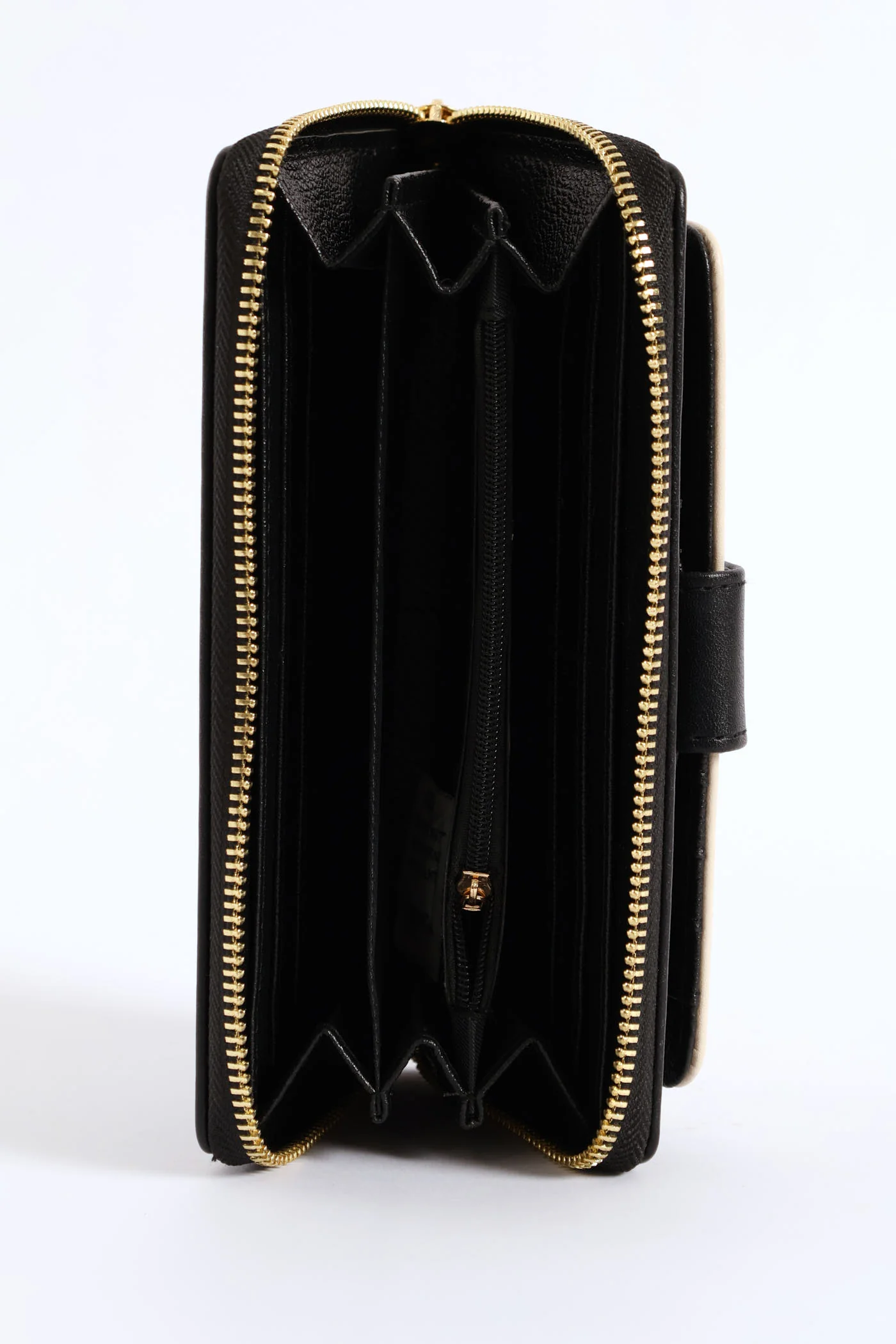 Colour Block Flap Zip Around Purse - Multi - Image 3