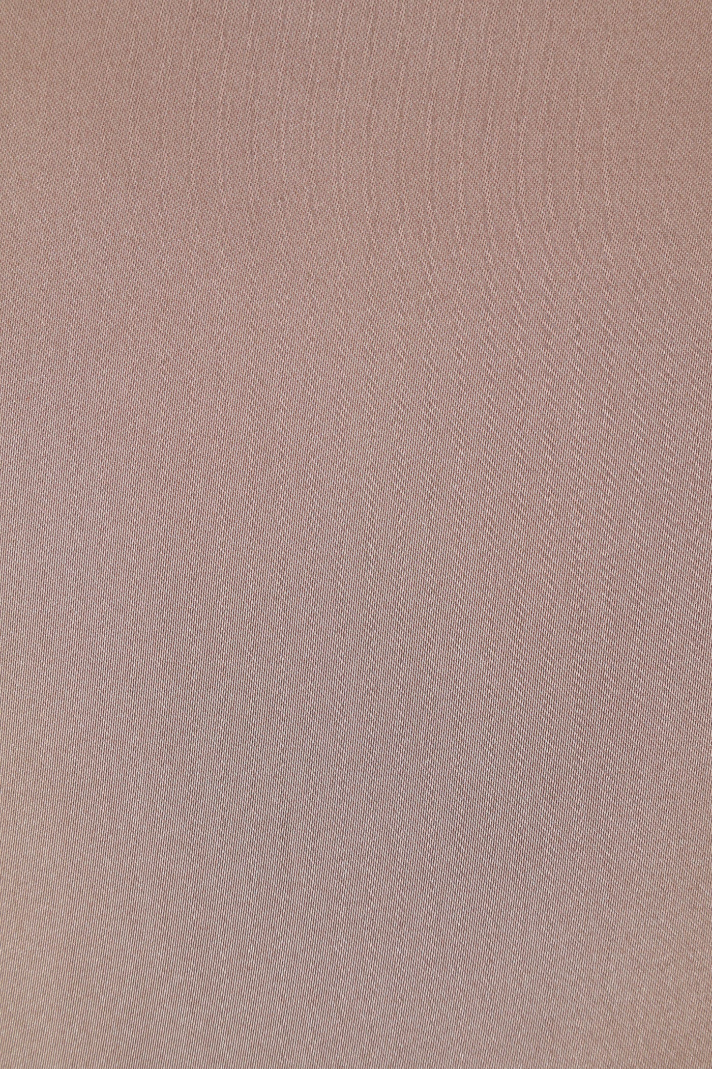 Colour Block Satin Feel Scarf - Orange - Image 3
