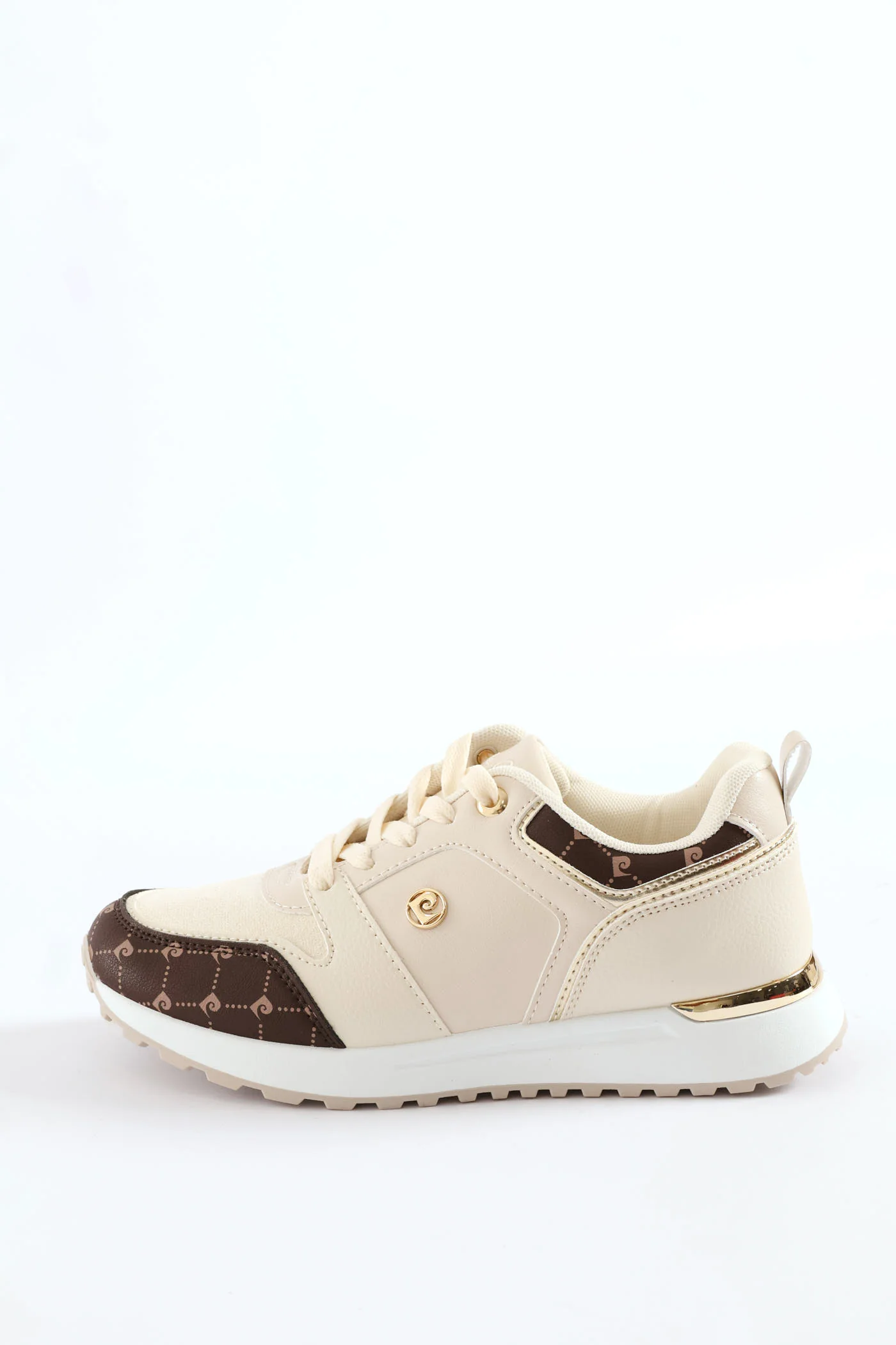Colourblocked Sneaker - Beige - Image 3
