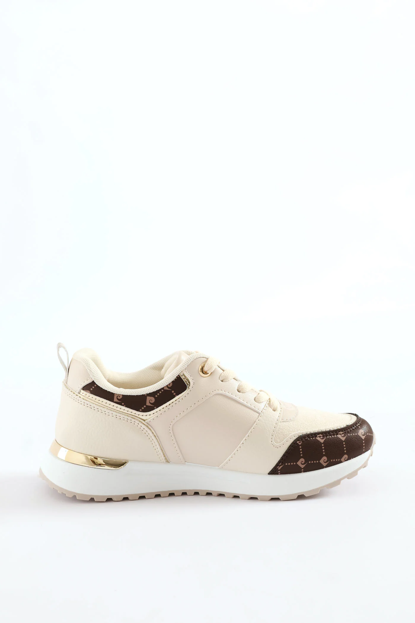 Colourblocked Sneaker - Beige - Image 4