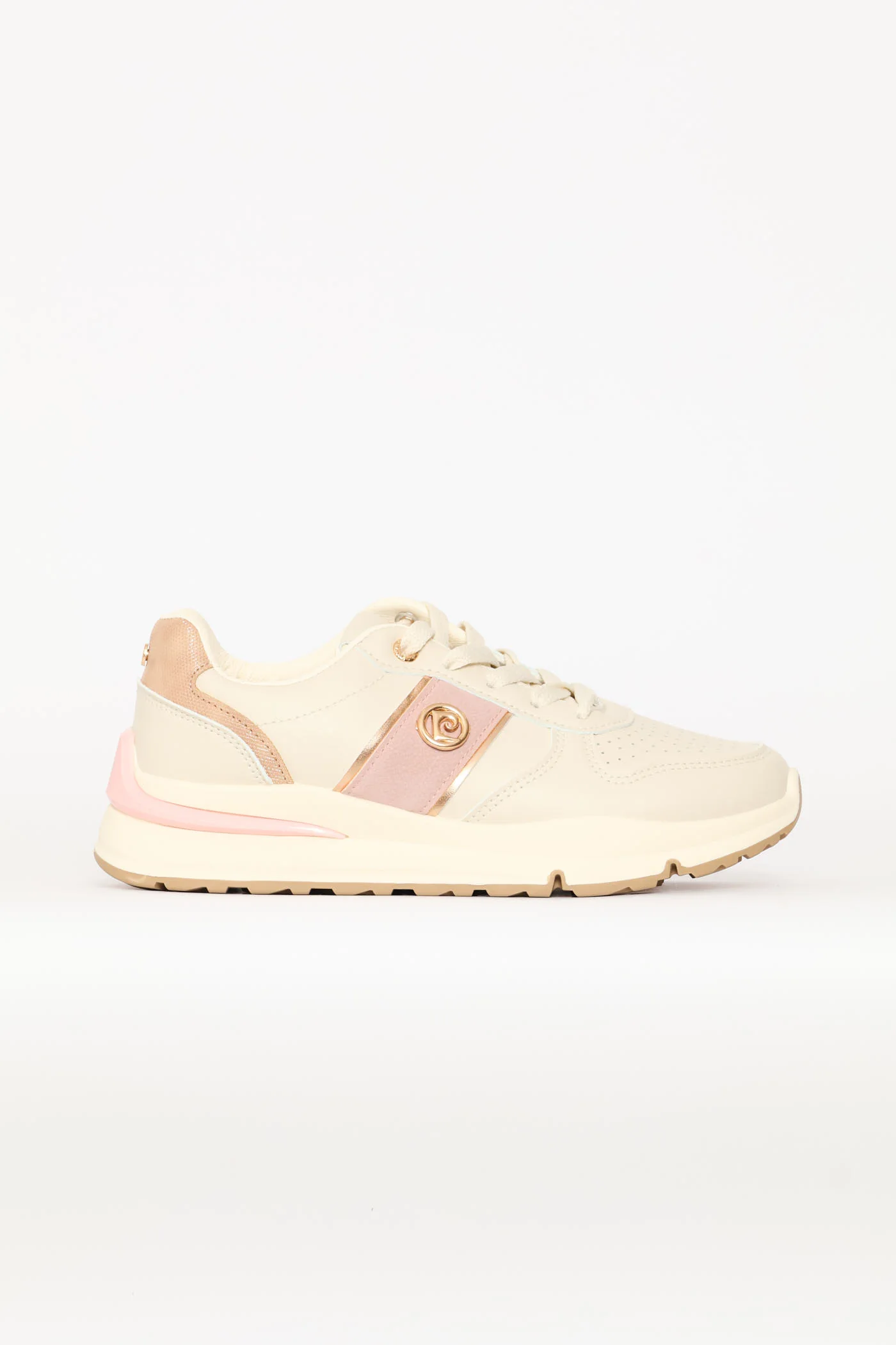 Colourblocked Sneaker - Beige - Image 2