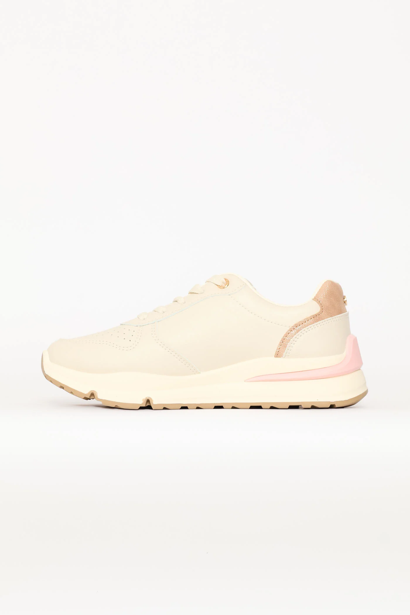 Colourblocked Sneaker - Beige - Image 3