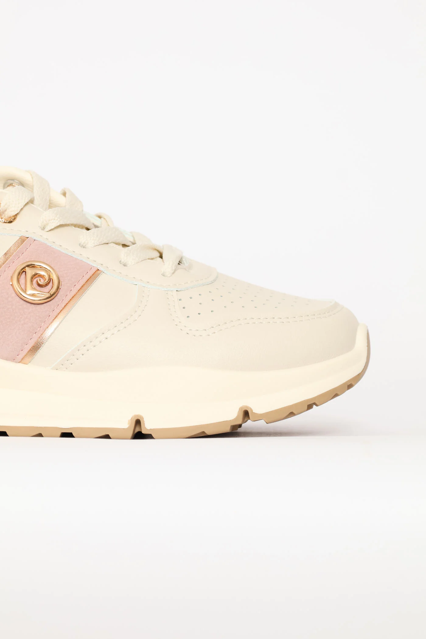 Colourblocked Sneaker - Beige - Image 4