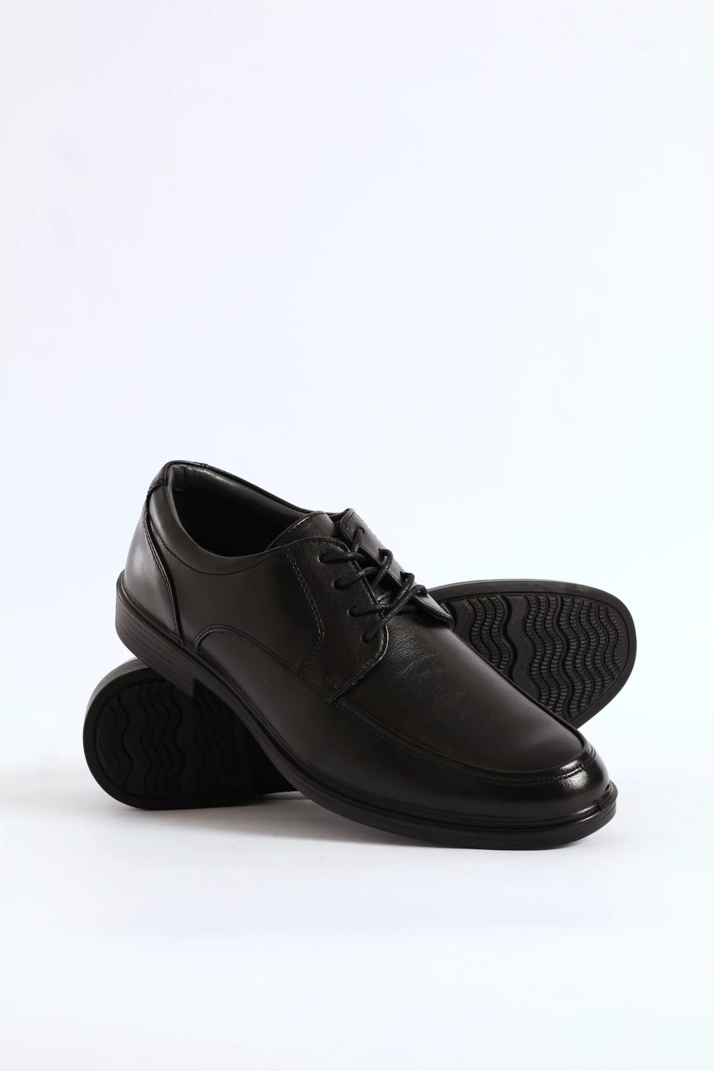 Comfit Lace Up Smart Shoe - Black - Image 6