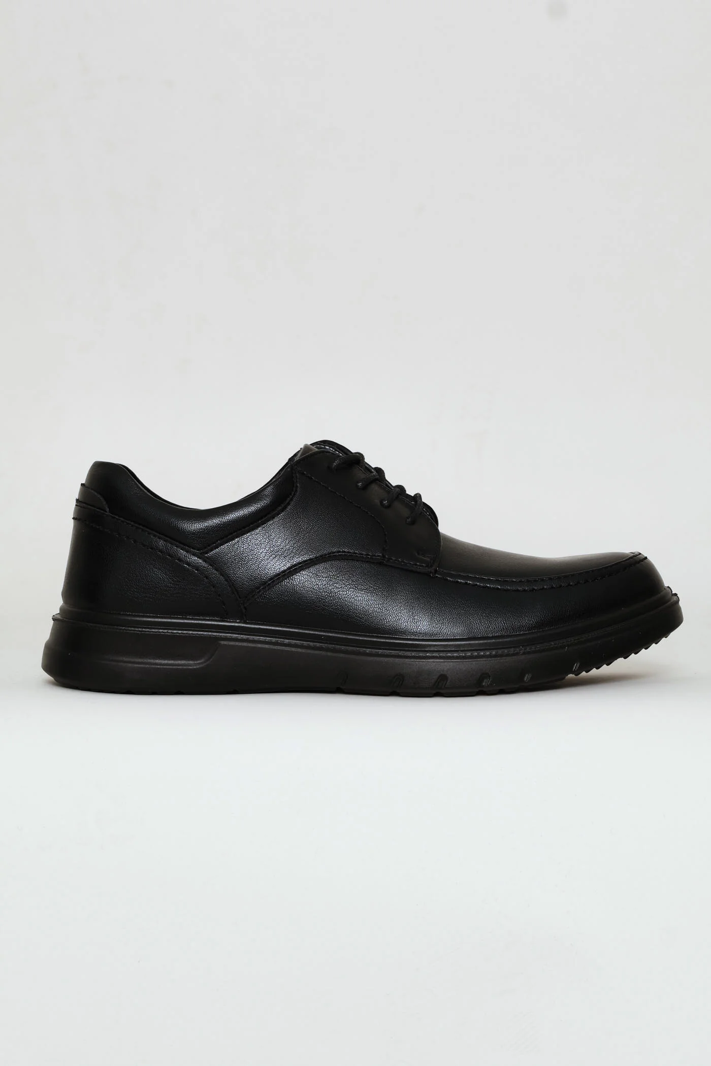 Comfit Smart Casual Lace Up Derby Shoe - Black - Image 4