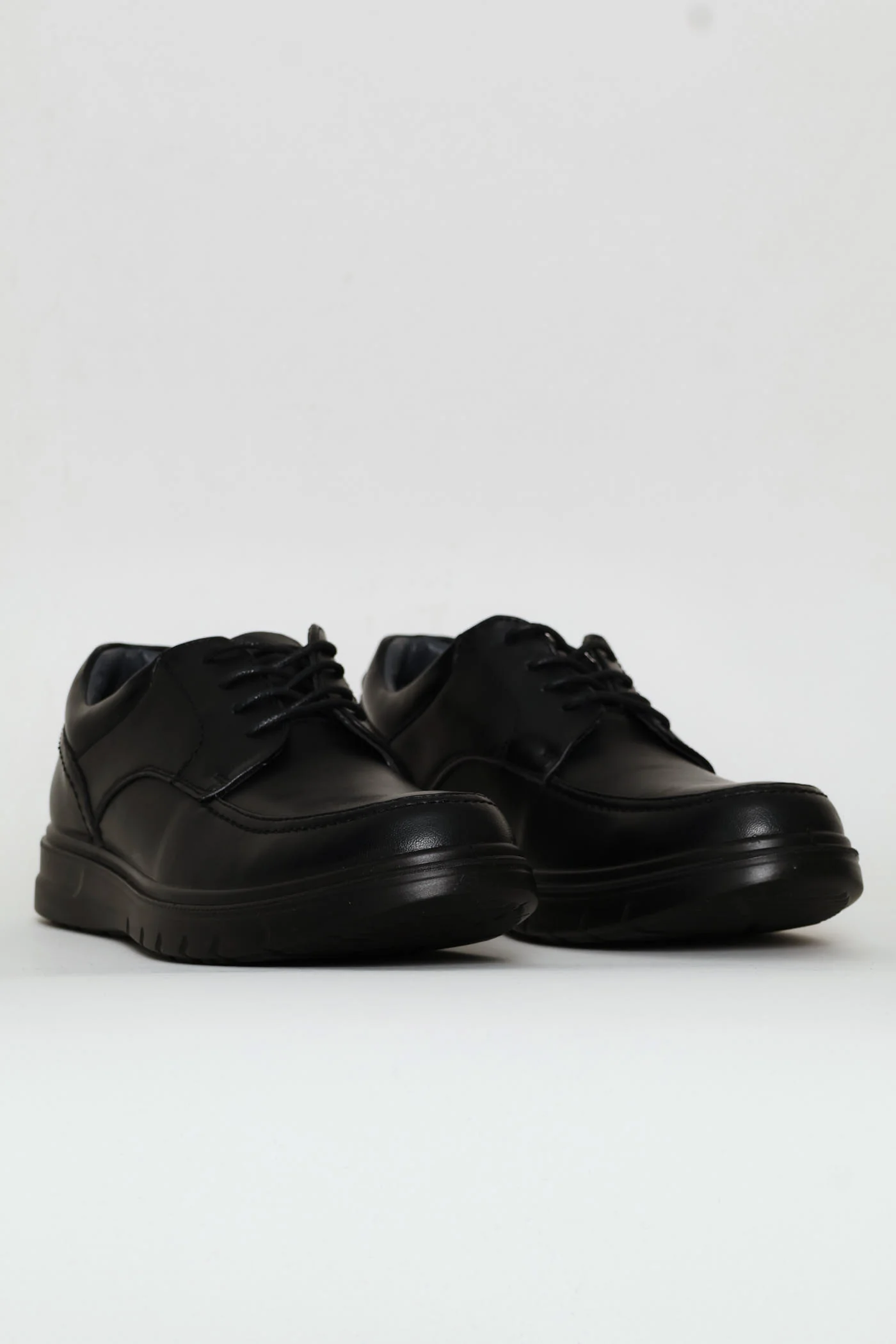 Comfit Smart Casual Lace Up Derby Shoe - Black - Image 6