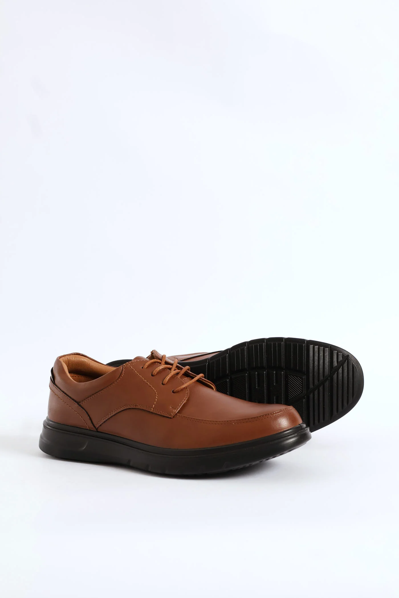 Comfit Smart Casual Lace Up Derby Shoe - Brown - Image 5