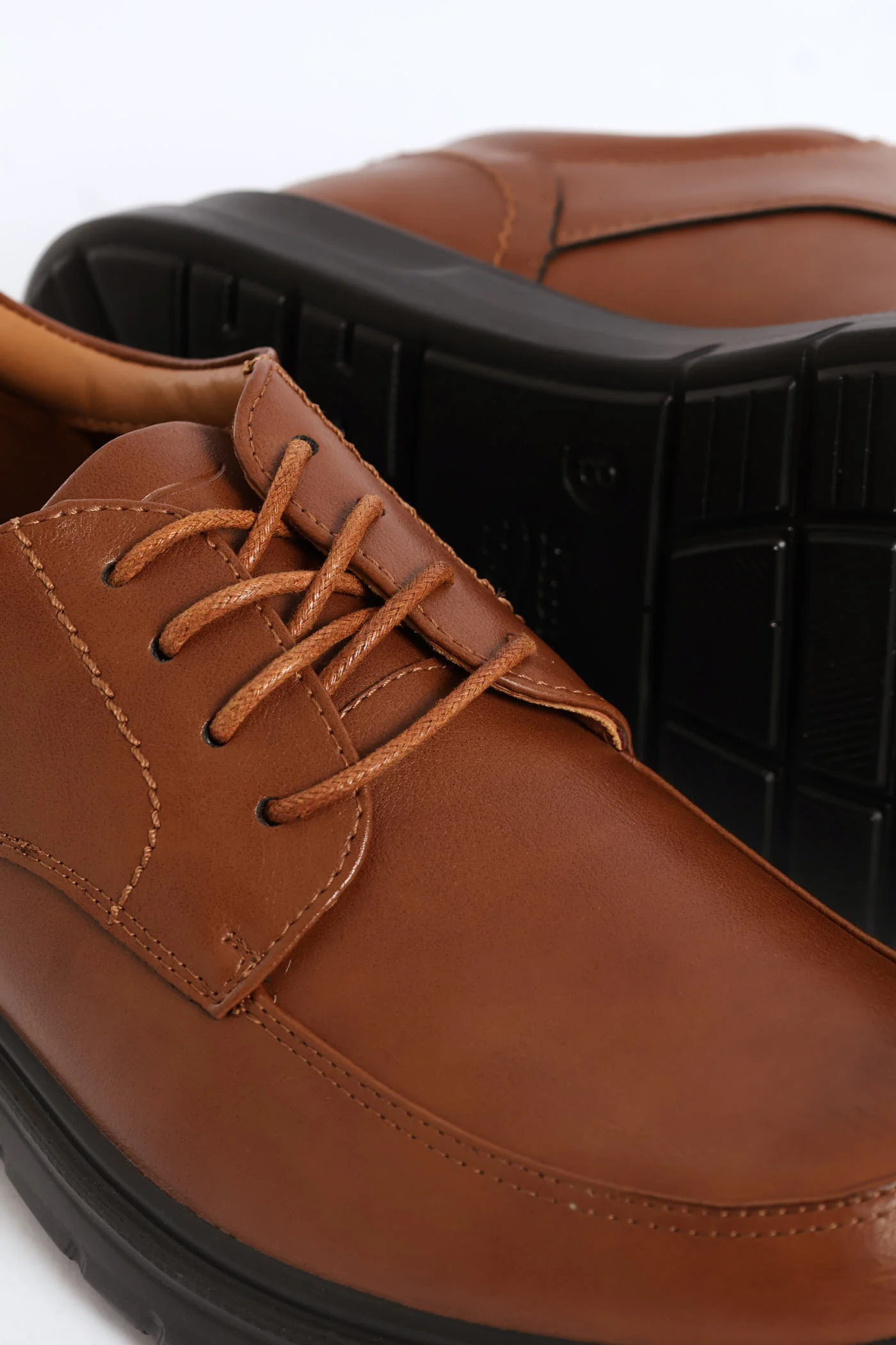 Comfit Smart Casual Lace Up Derby Shoe - Brown - Image 6