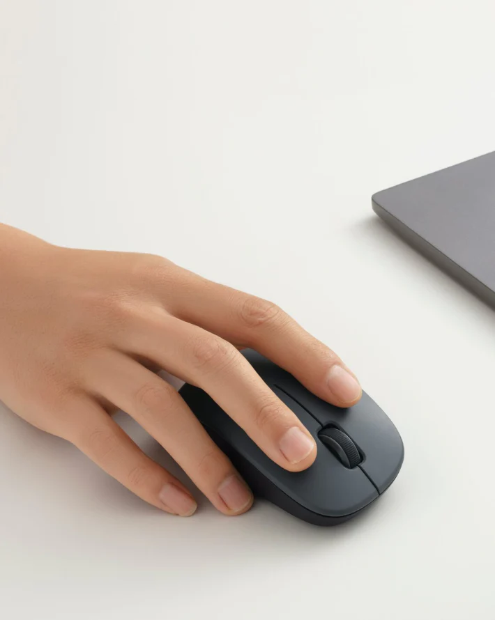Comfort Edition Wireless Mouse - Black - Image 2