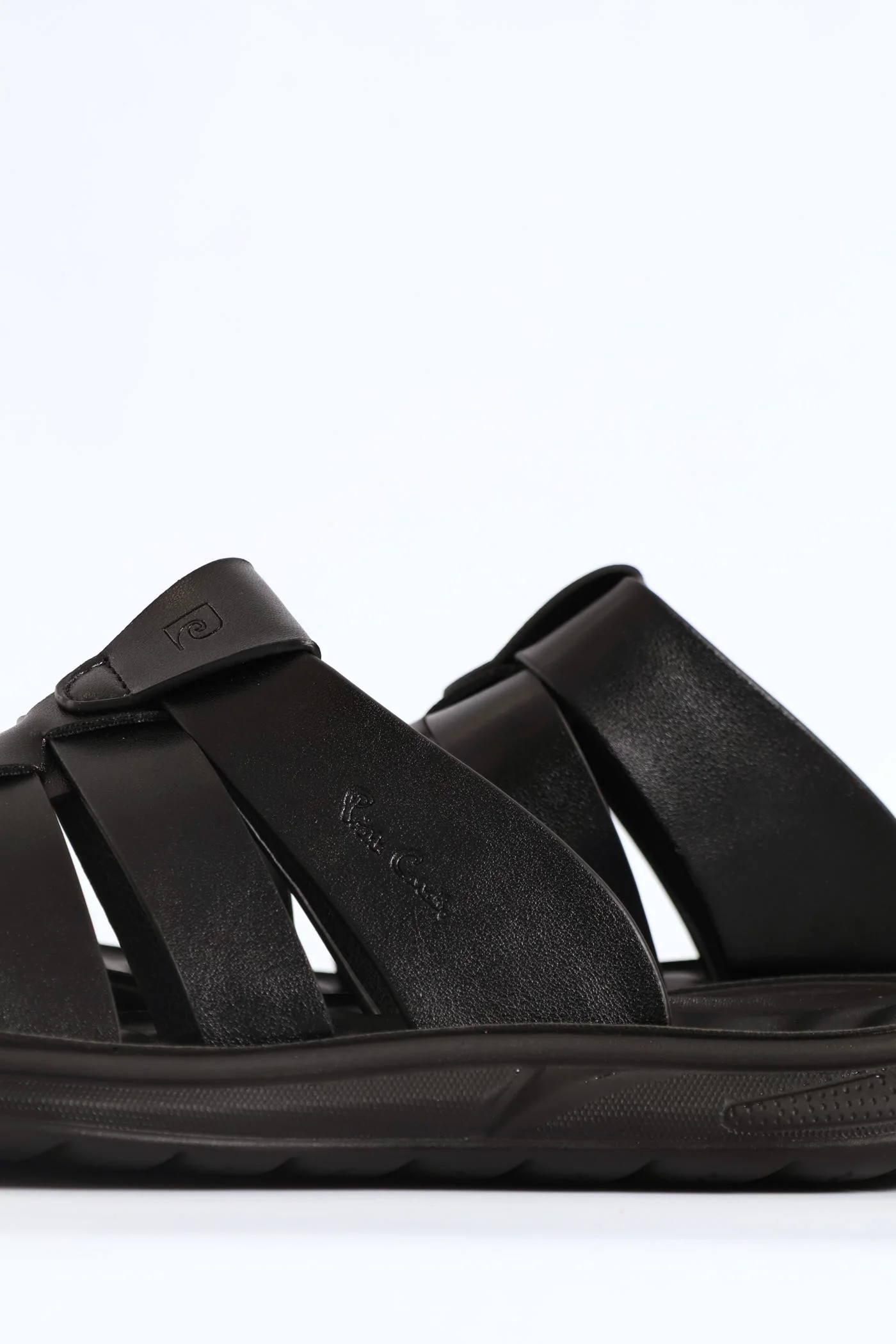 Comfort Strappy Upper Sandal - Black - Image 4