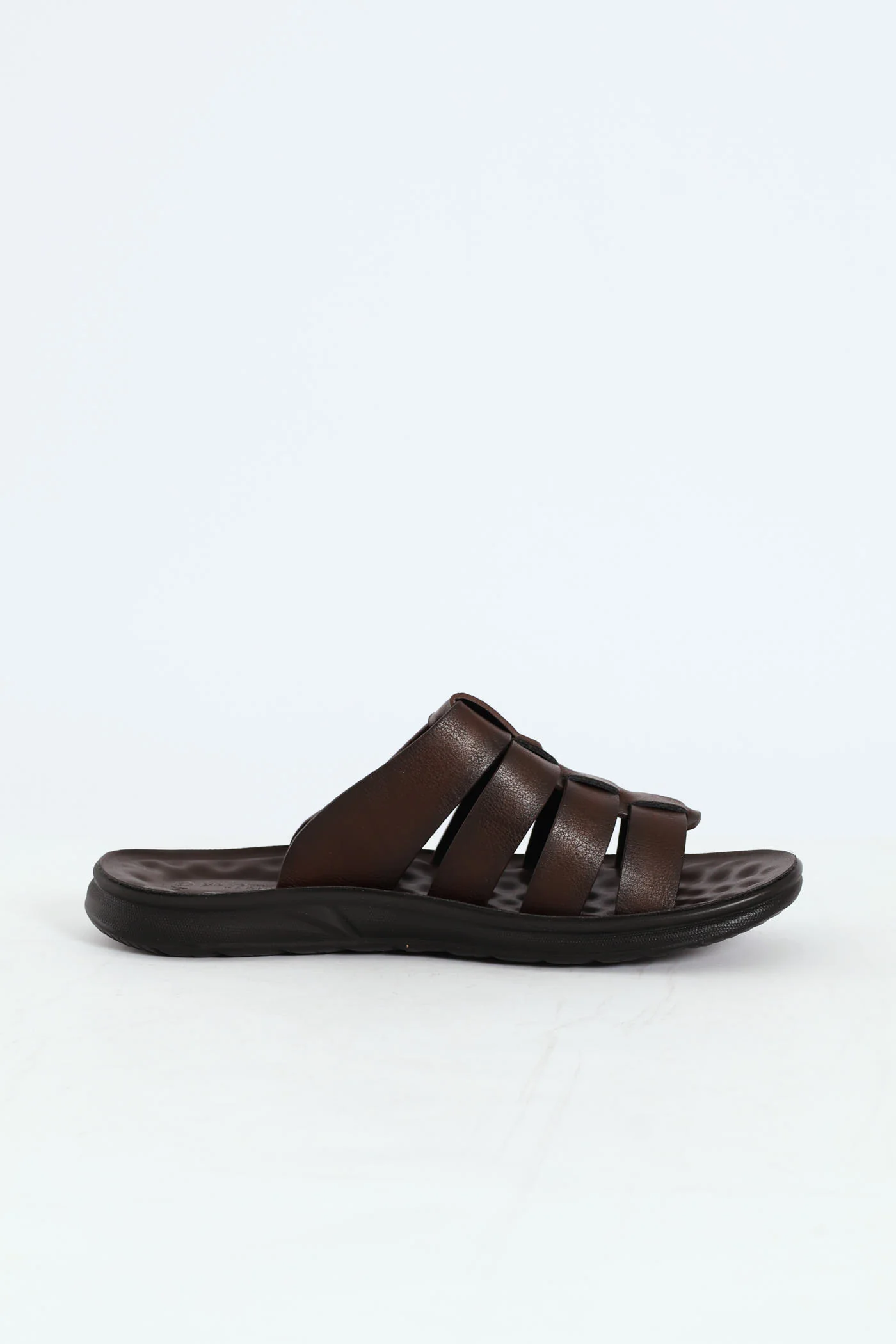 Comfort Strappy Upper Sandal - Brown - Image 4