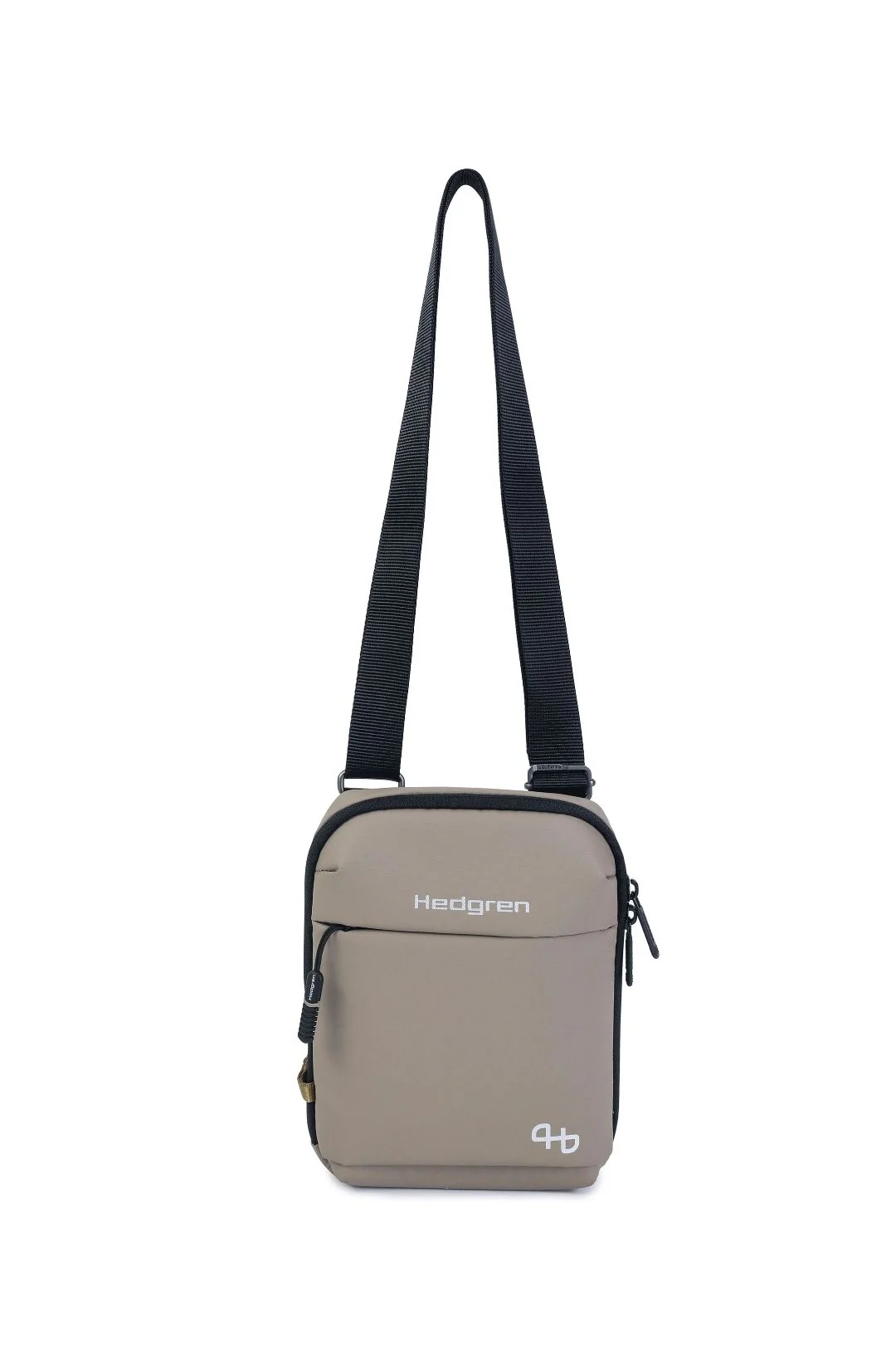 Commute 9" + Rfid Pocket Small Crossover Bag - Taupe - Image 2