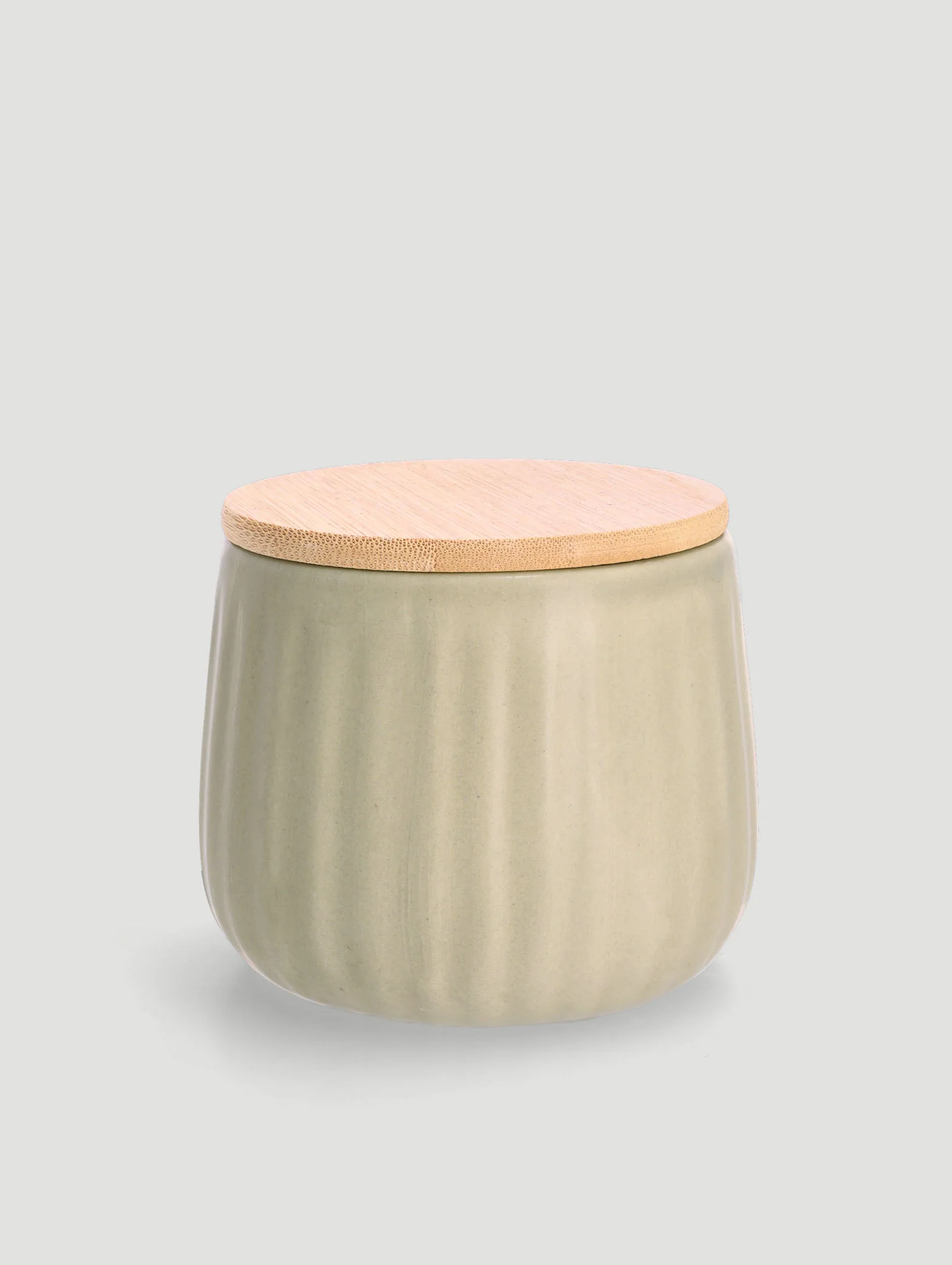 Como Green Cotton Jar - Image 2